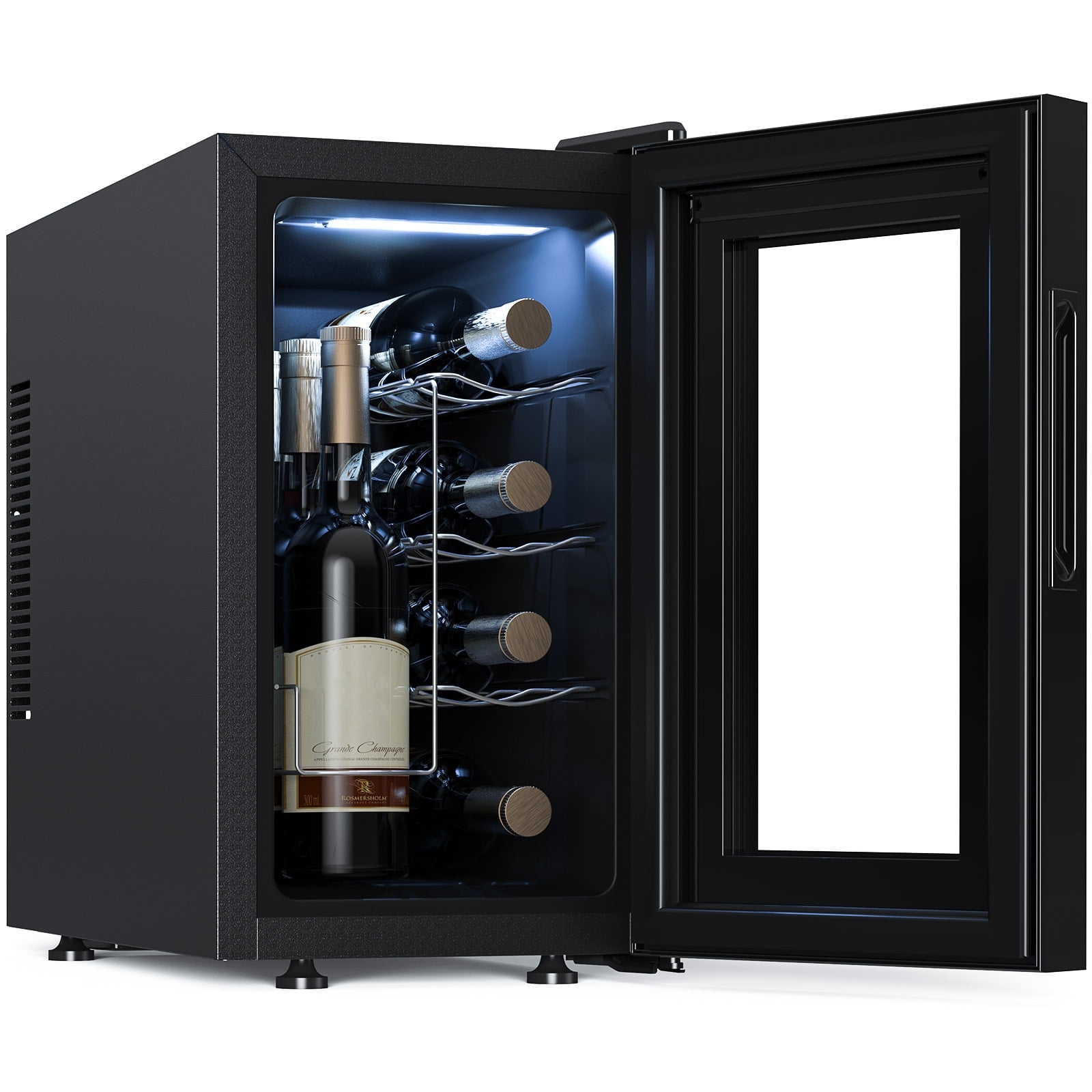 NEEDONE 8 Bottle Wine Cooler Refrigerator, Thermoelectric Wine Fridge Cellar ,Rapid Cooling,Touch Control, Ultra-Quiet & Energy Efficient,For Red White and Sparkling Wine ,Gifts for Women Men - Image 7