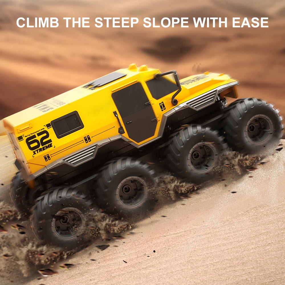 JJRC Q137 4WD Water Land RC Armored Vehicle Car 2.4Ghz Amphibious Remote Control Truck Cars, Black - Image 4