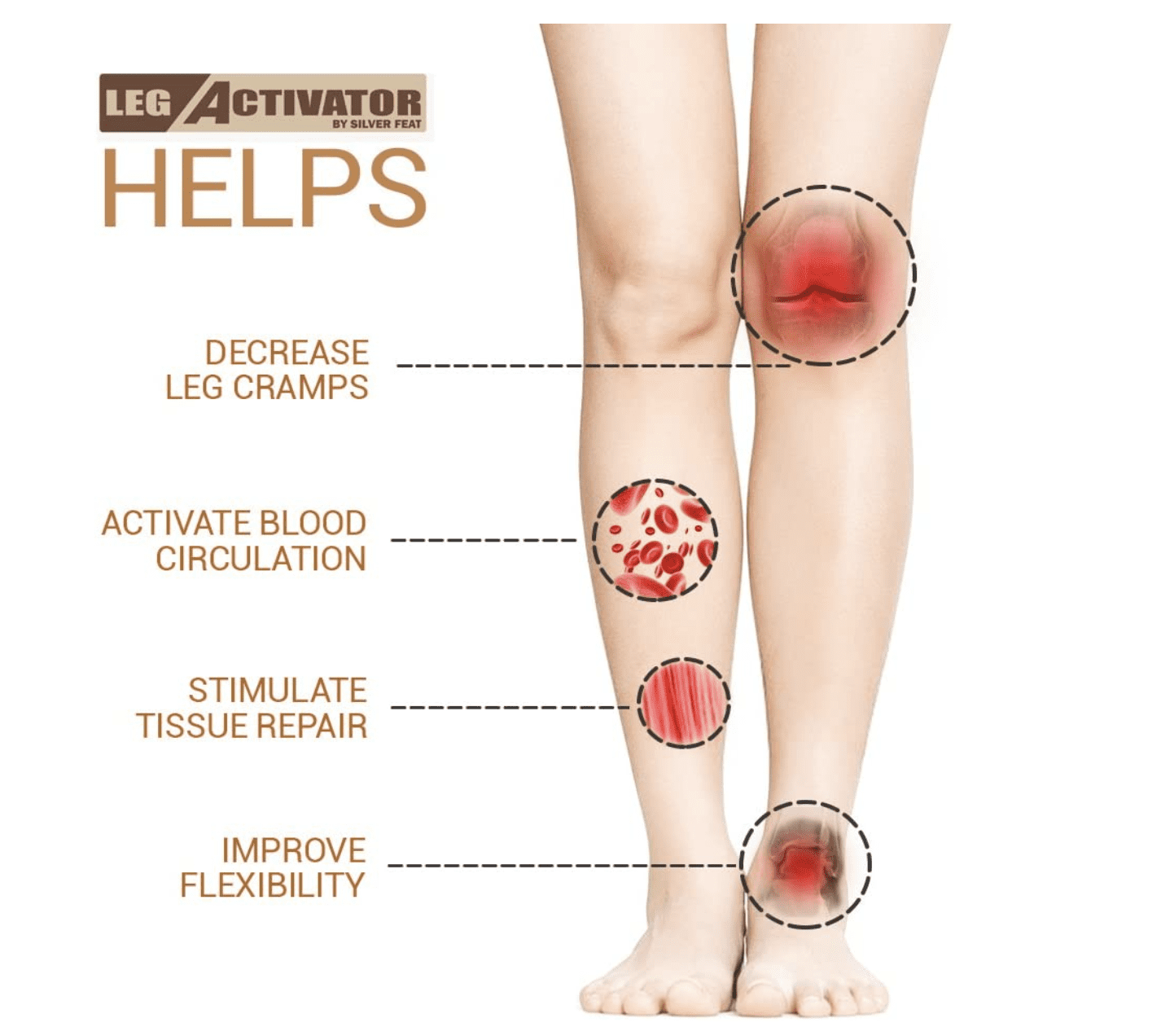 LegActivator - The Seated Leg Exerciser & Physiotherapy Machine for Seniors that Improves your Health and Blood Circulation - Image 4