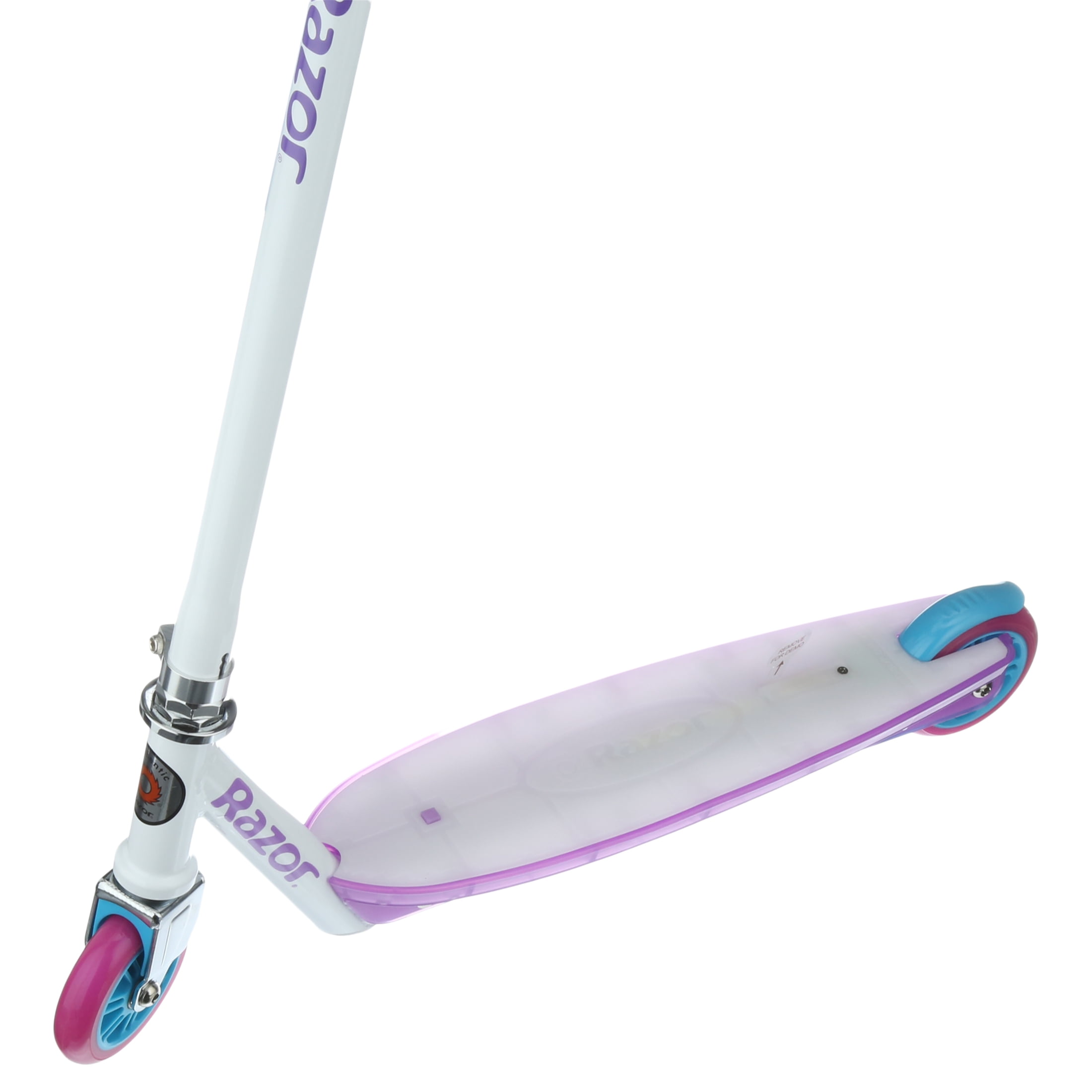 Razor Party Pop Kids Kick Scooter - Multi-Color LED Light-up Deck, Lightweight, for Child Ages 6+ - Image 2