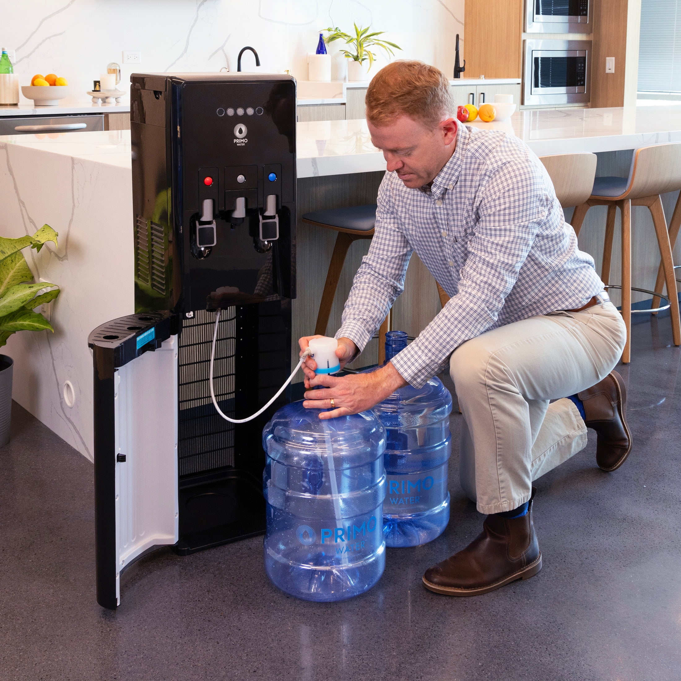 Primo Water® Bottom Loading Pro 2 Temp Water Dispenser with Single-Serve Coffee Maker, Black - Image 10