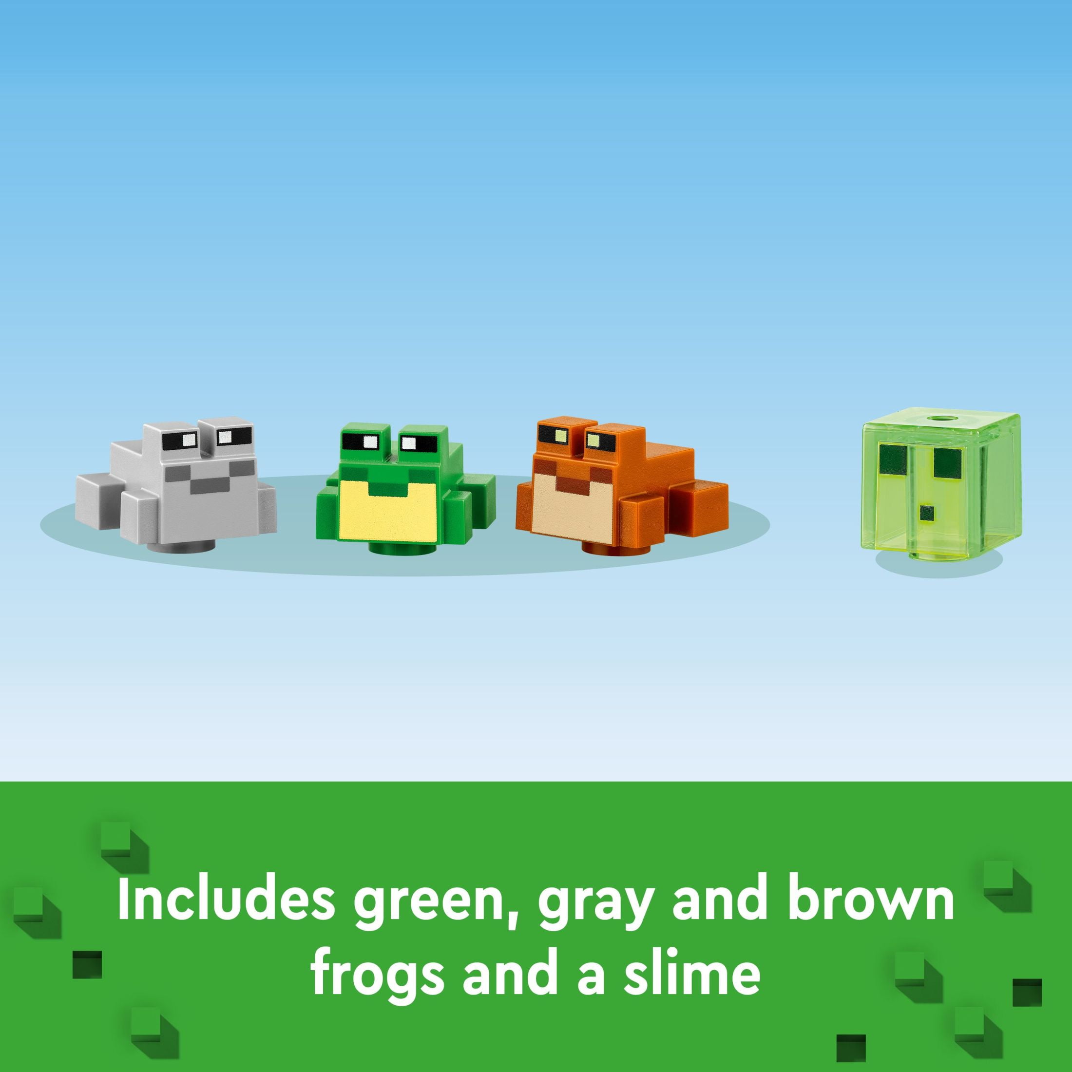 LEGO Minecraft The Frog House Building Toy for Kids, Minecraft Toy featuring Animals, a Toy Boat and Minecraft Mob Figures, Gaming Gift for Girls and Boys Ages 8 and Up, 21256 - Image 6