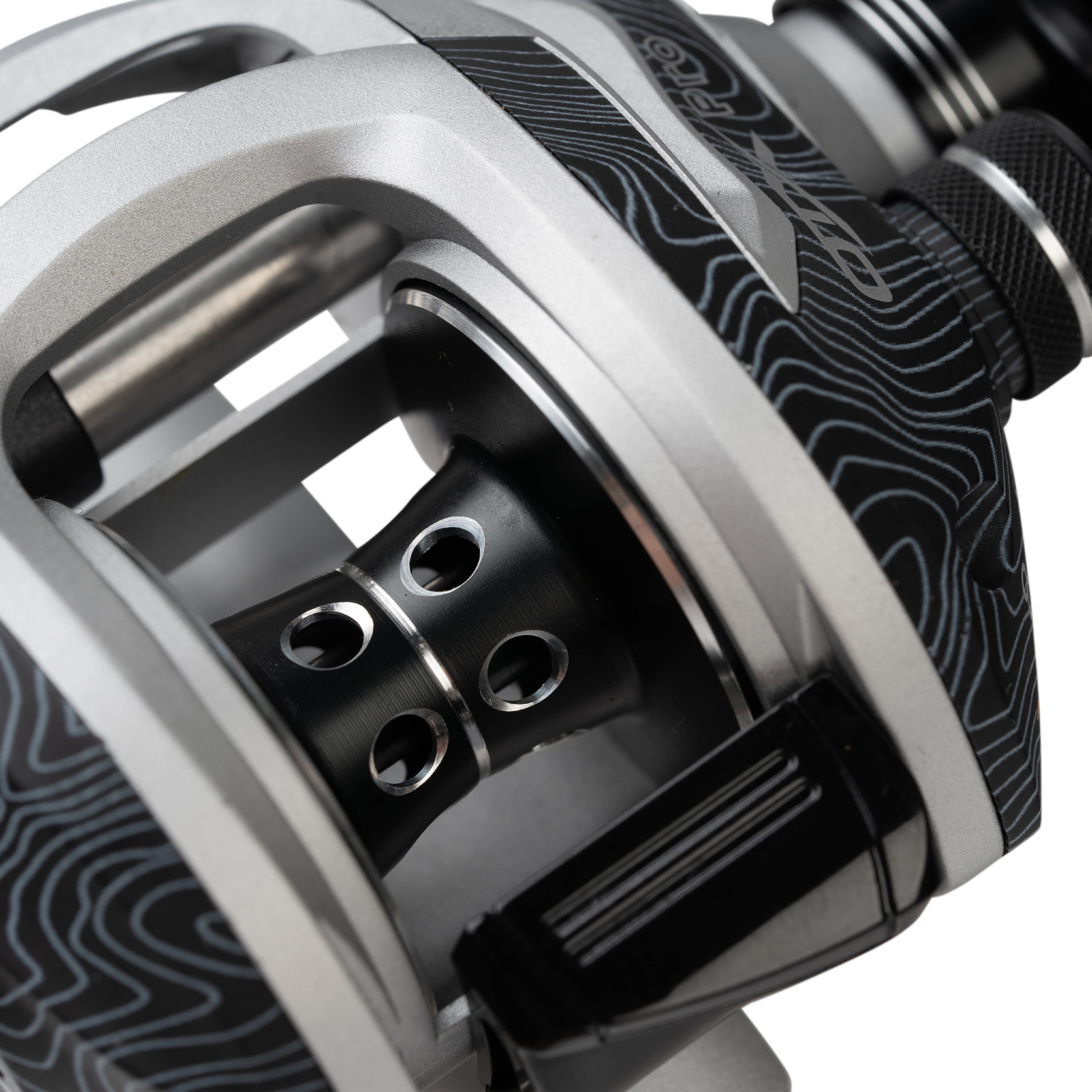 Ozark Trail OTX Pro Baitcast Fishing Reel, Black - Lightweight Graphite Frame and Cover, 7+1 Ball Bearings - Image 7