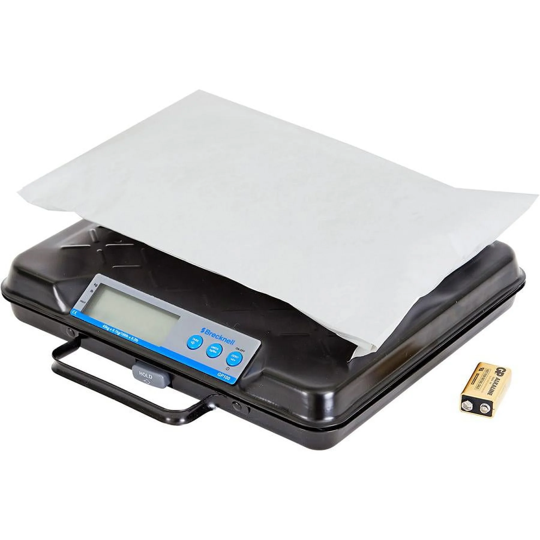 Brecknell® Electronic Postal Scale, 2 1/5"H x 12"W x 11"D, 100-Lb. Capacity - Image 8