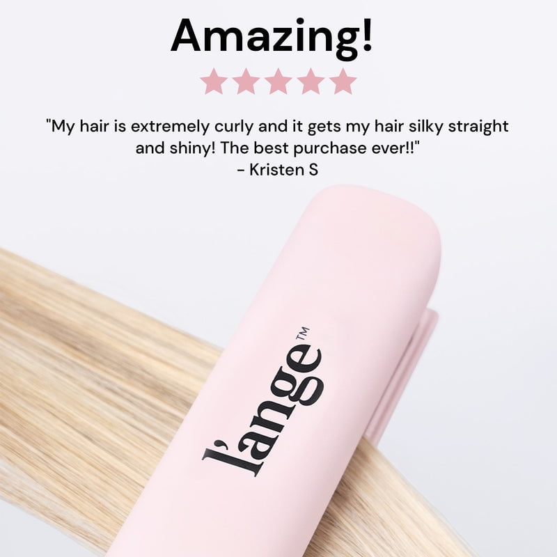 L'ange Hair Le Titane 2-in-1 Titanium Flat Iron Hair Straightener and Curler - Image 5