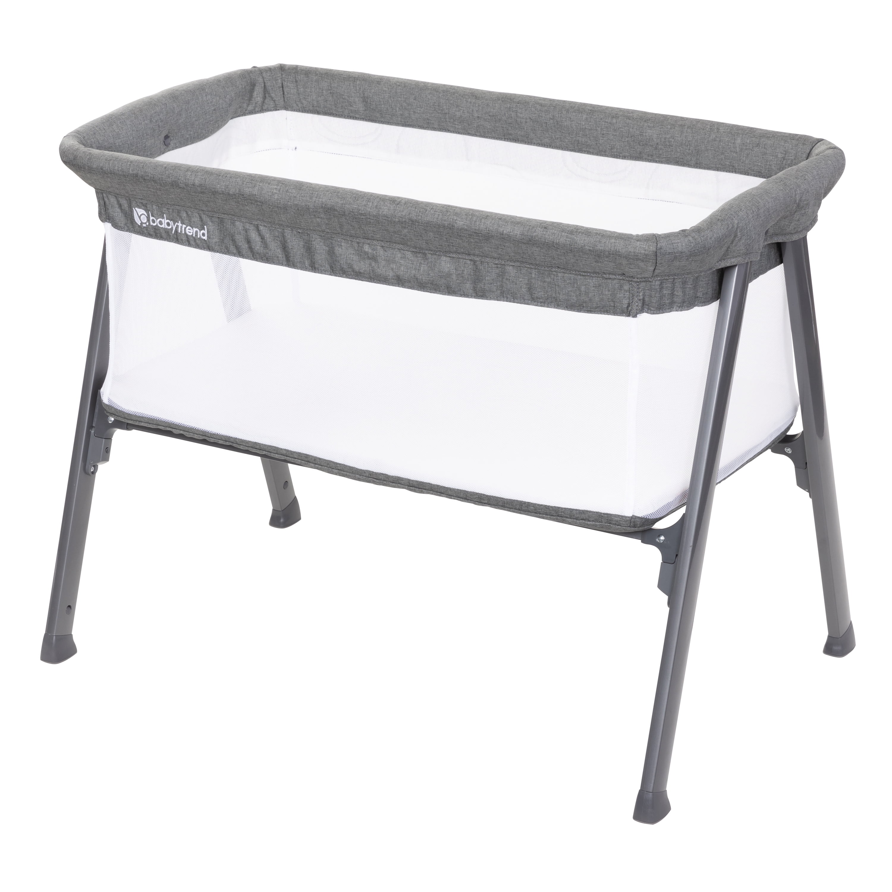 Baby Trend Lil Snooze Large Bassinet PLUS (With Canopy, Hang Toys, Vibrations, Melodies) - Image 2