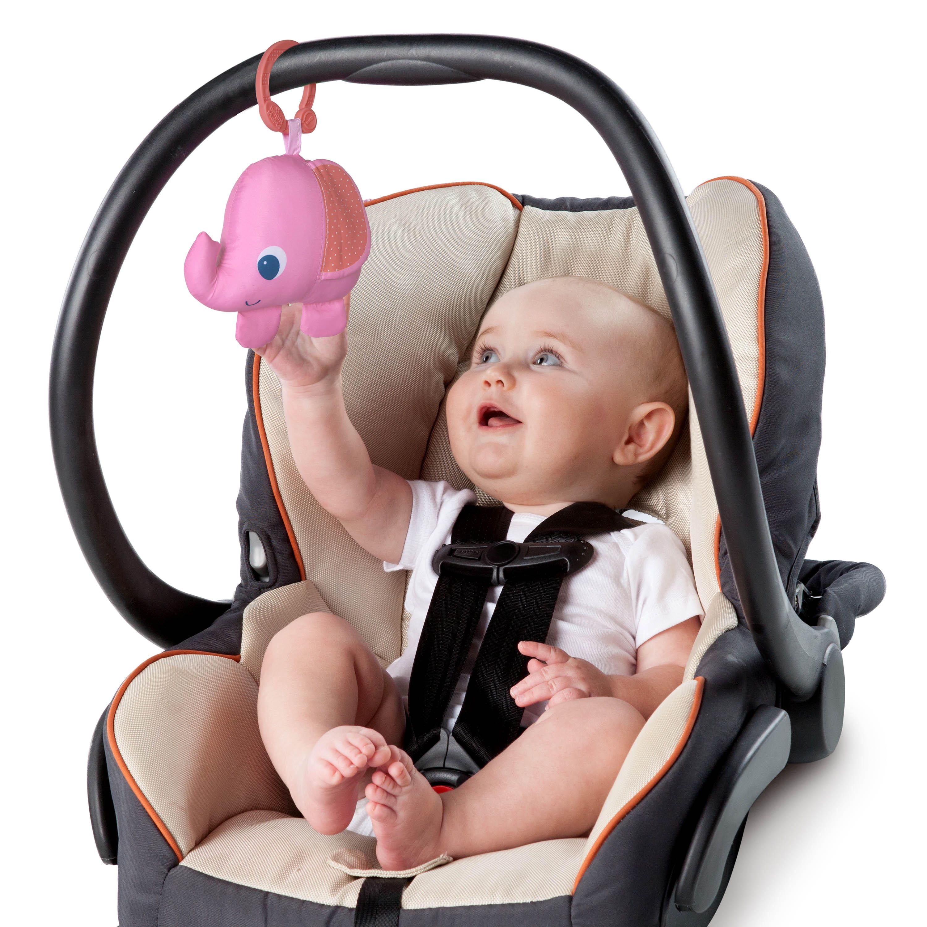 Bright Starts Fanciful Flowers Baby Activity Gym and Play Mat - Pink - Image 2