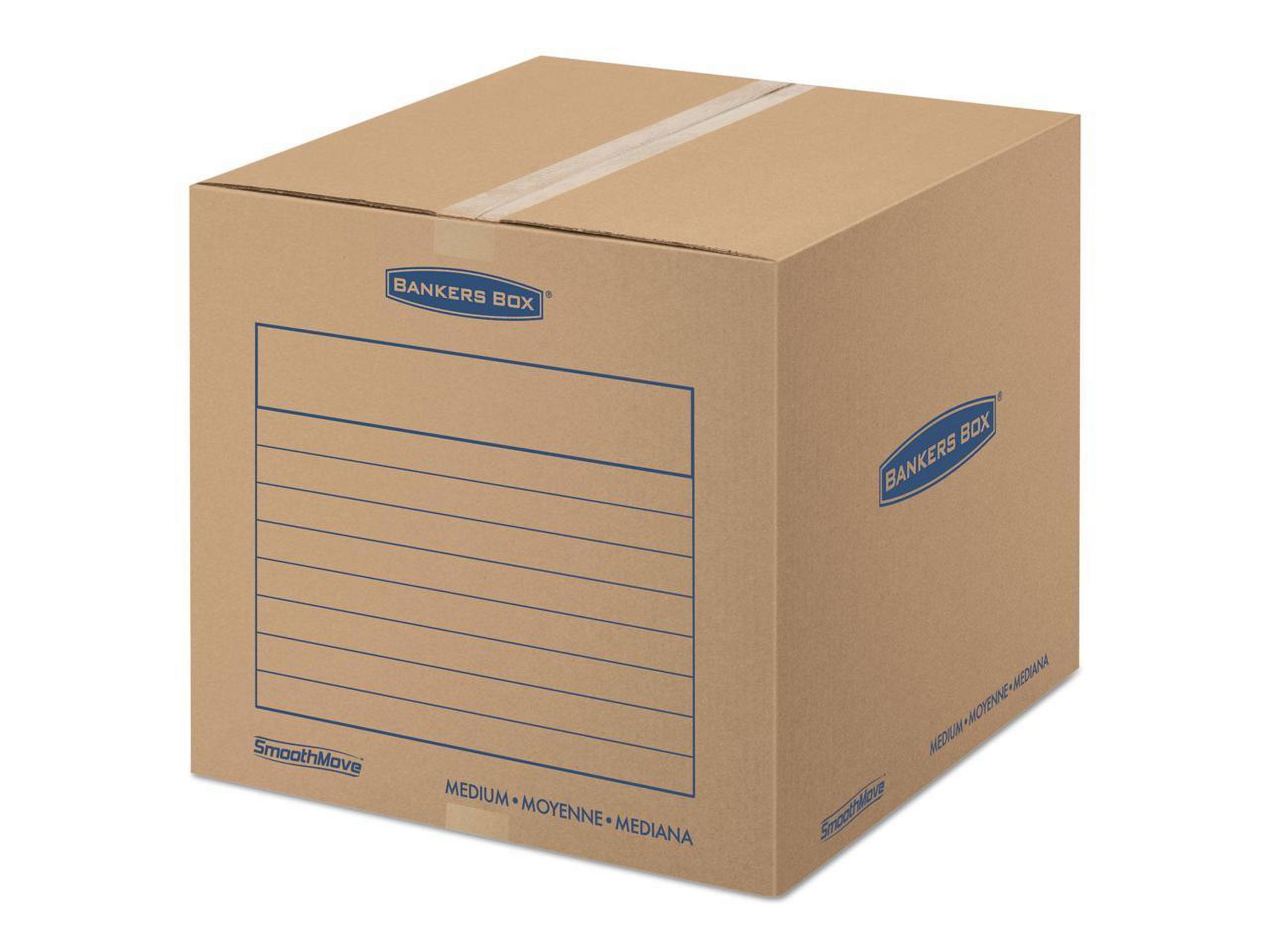 Fellowes SmoothMove Basic Moving Boxes, Medium - Image 2