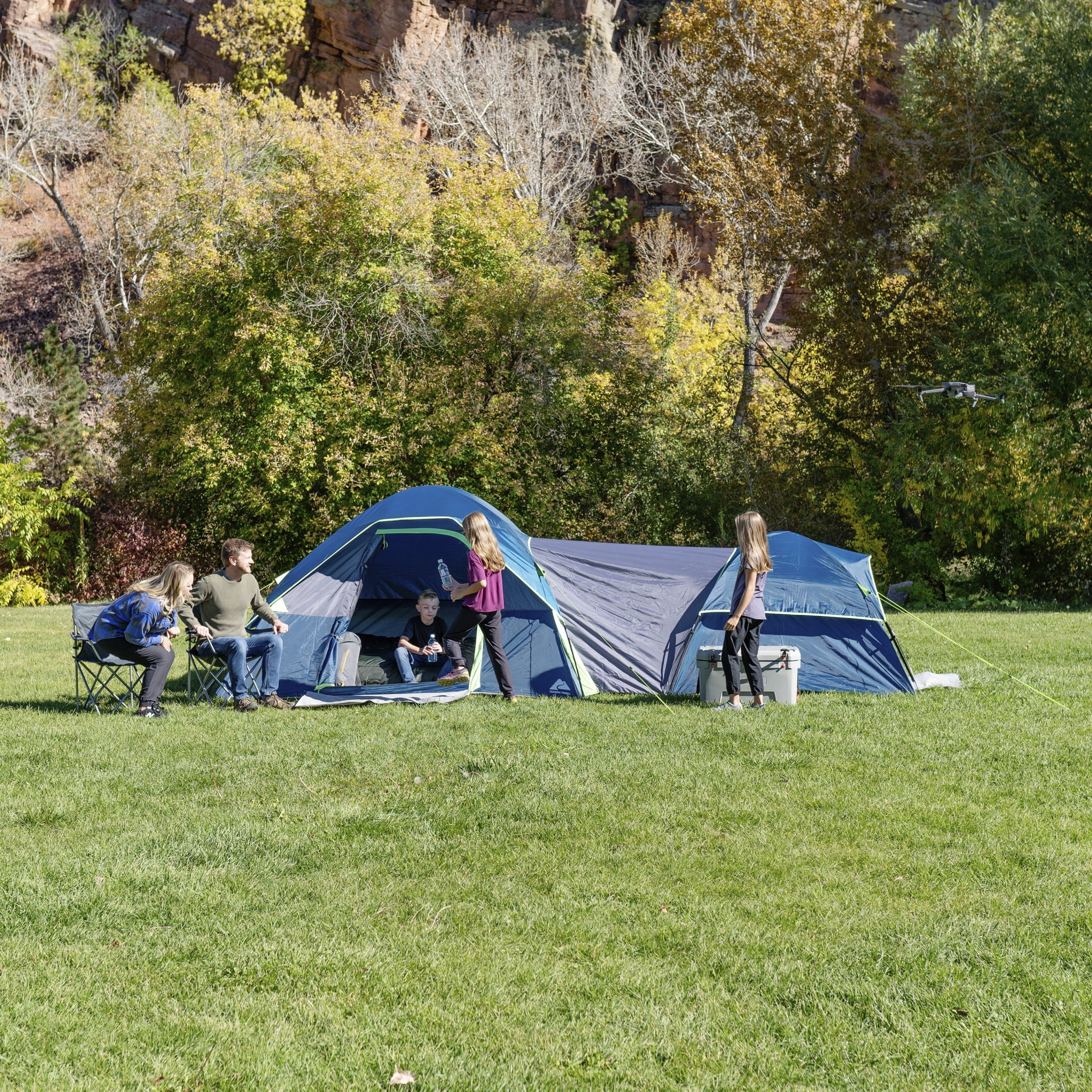 Ozark Trail 8 Person Dual Dome Tent - 17ft. x 9ft. - 21.89 lbs. - Image 3