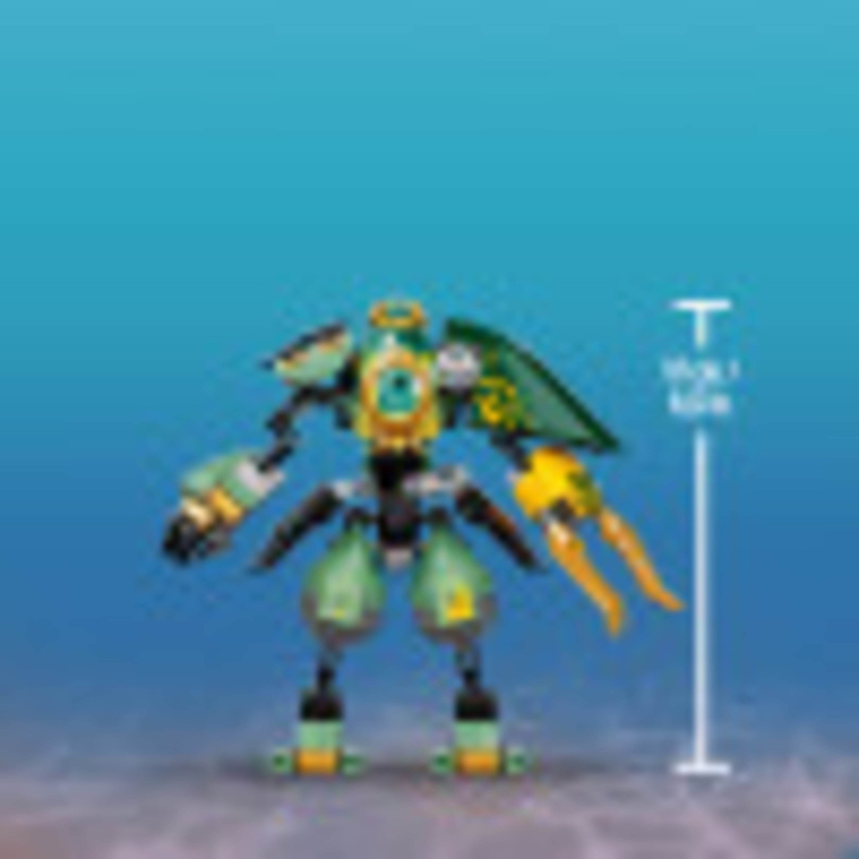 LEGO NINJAGO Lloyd’s Hydro Mech 71750 Building Toy Includes NINJAGO Lloyd and Mech (228 Pieces) - Image 2