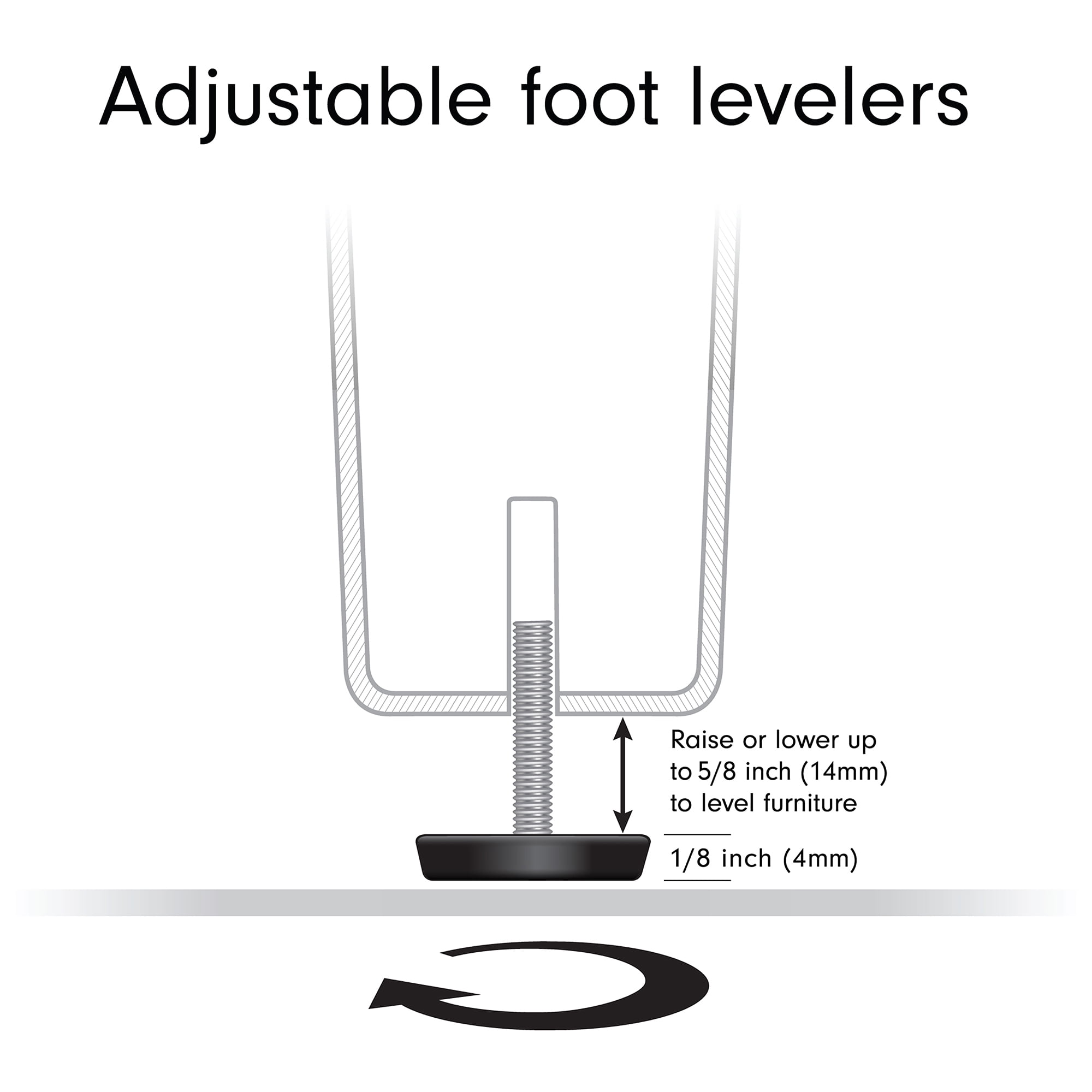 Evelyn&Zoe Quincy Rectangular TV Stand with 26" Log Fireplace for TV's up to 75", White - Image 5