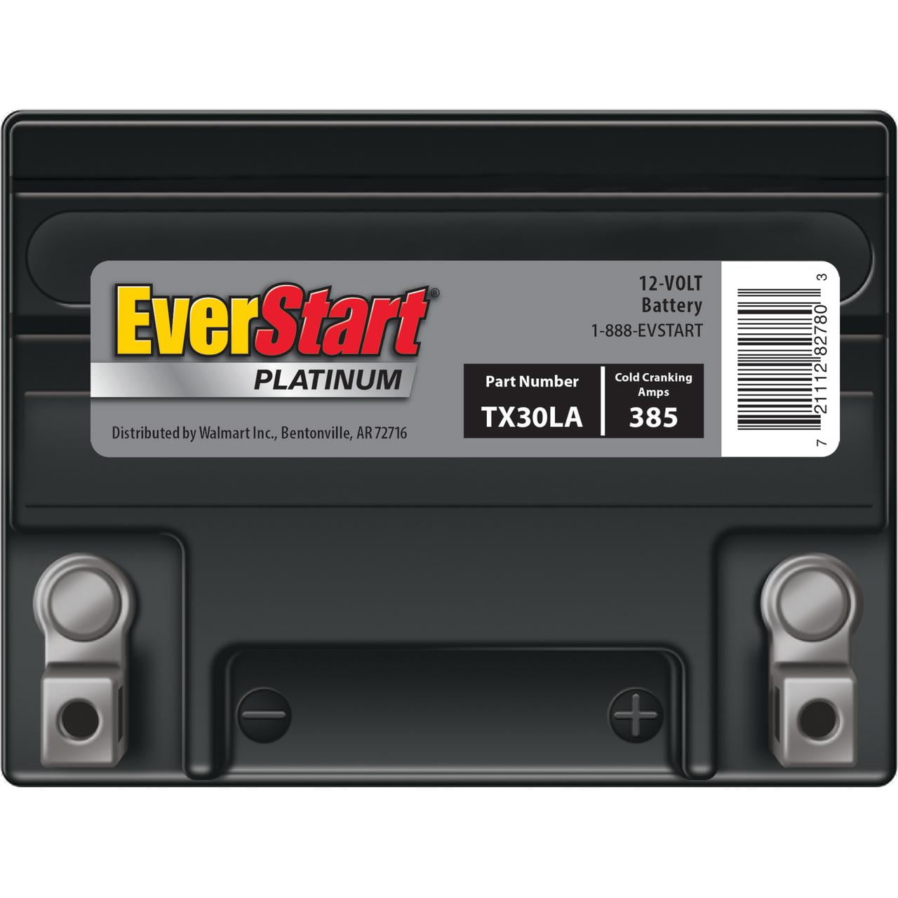 EverStart PowerSport Factory Activated AGM Motorcycle Battery, Group Size TX30LA 12 Volts, 385 CCA - Image 4