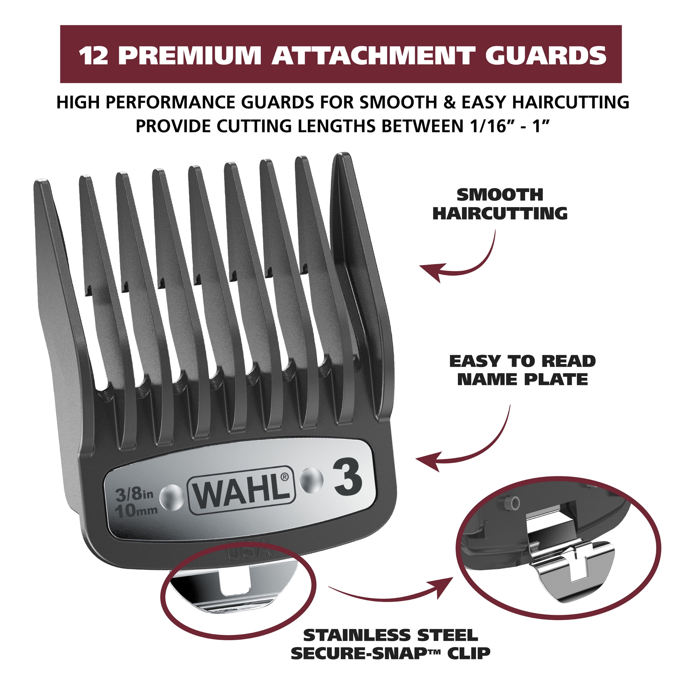 Wahl Pro Series Elite Haircutting Hair Clipper Kit for Men, Woman and Children 79775 - Image 6