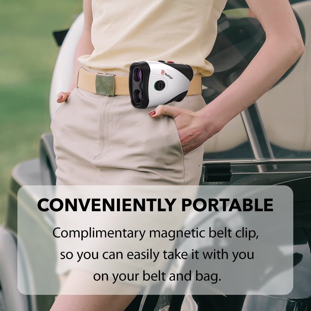 REDTIGER Laser Golf/Hunting Rangefinder, 7X Magnification Clear View 1200 Yards Laser Range Finder, Slope Measurement, Flag Pole Lockin, Short - Image 3