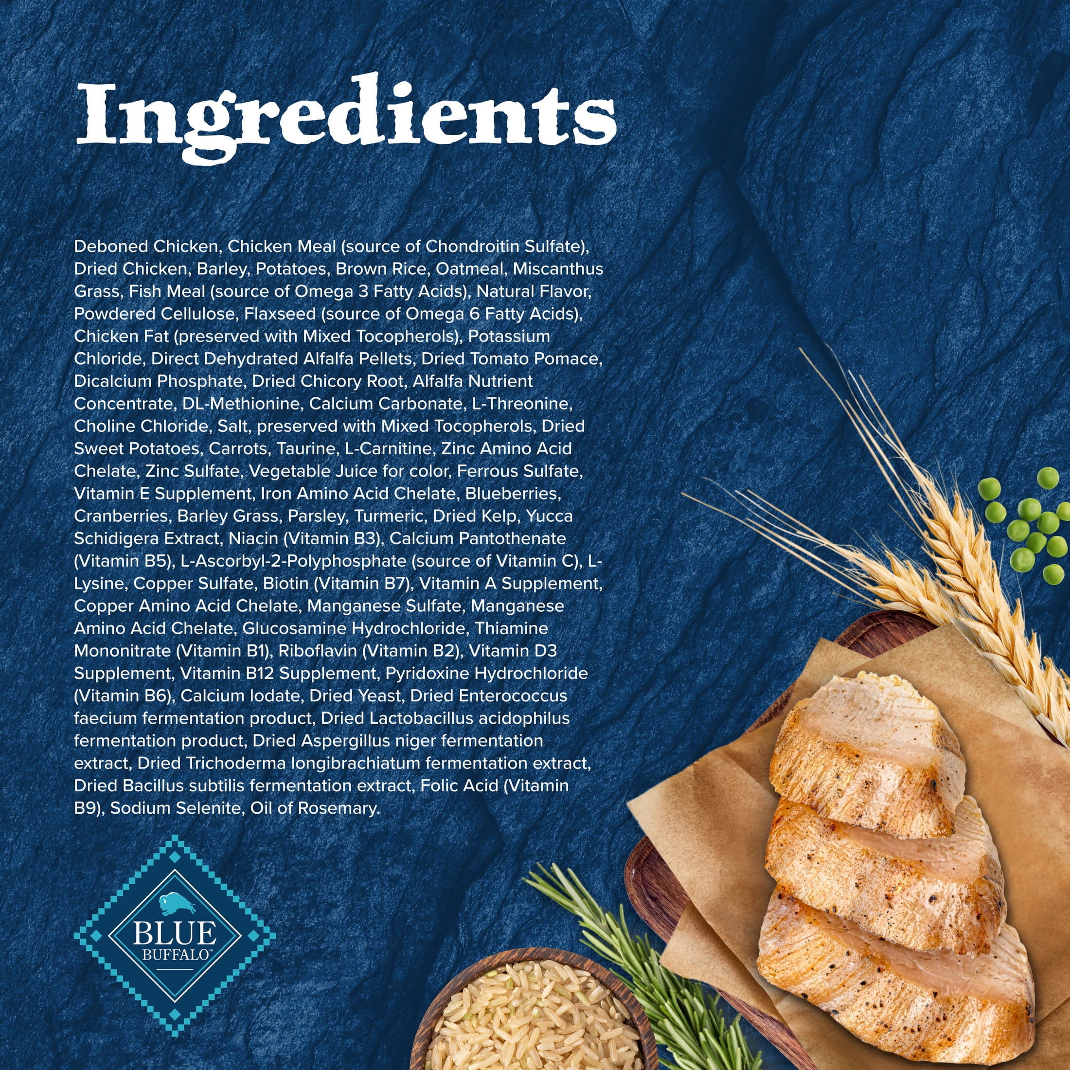 Blue Buffalo Wilderness Healthy Weight Dry Dog Food Plus Wholesome Grains, Chicken 24 lbs. - Image 7