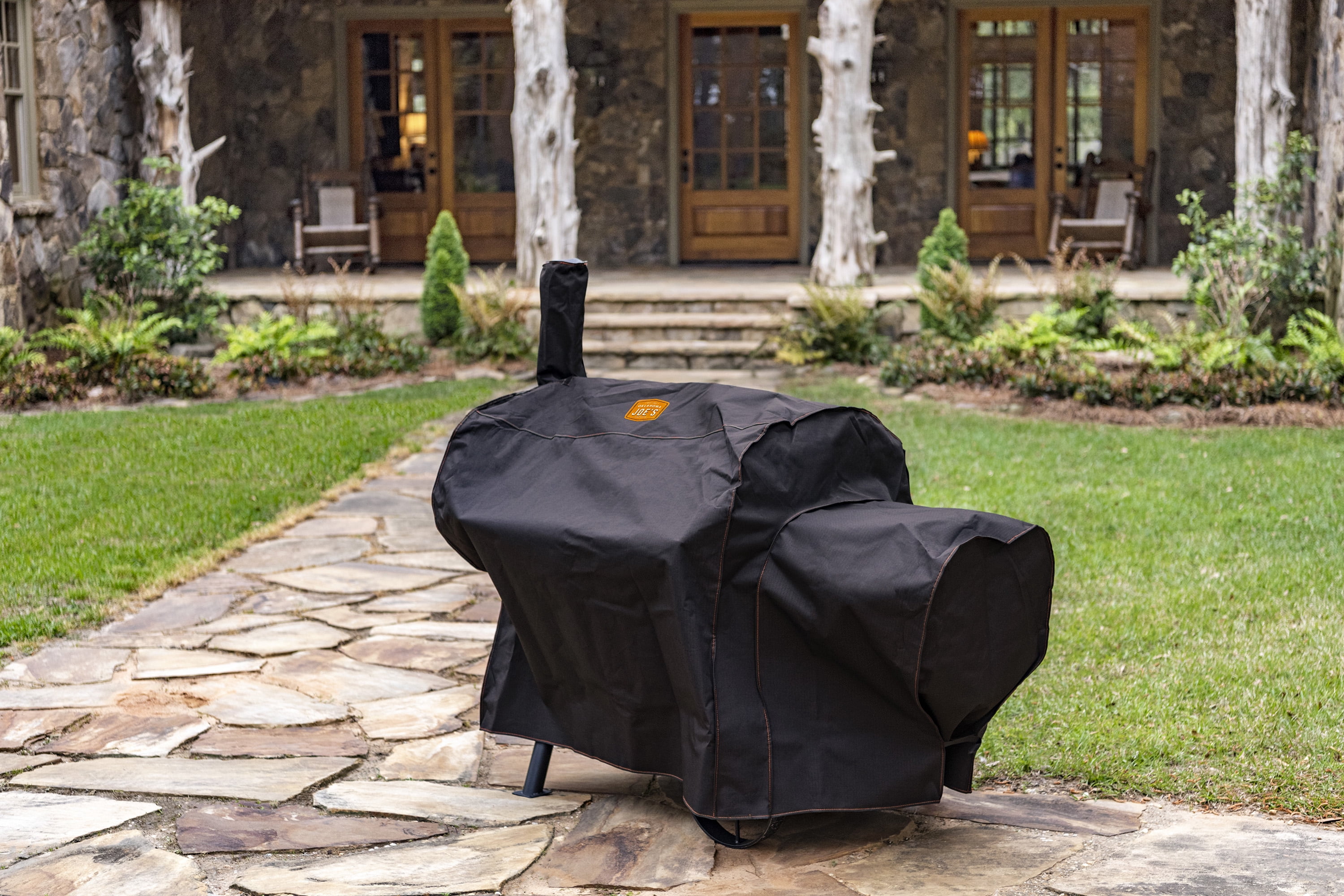 Oklahoma Joe's® Longhorn Offset Smoker Cover - Image 5