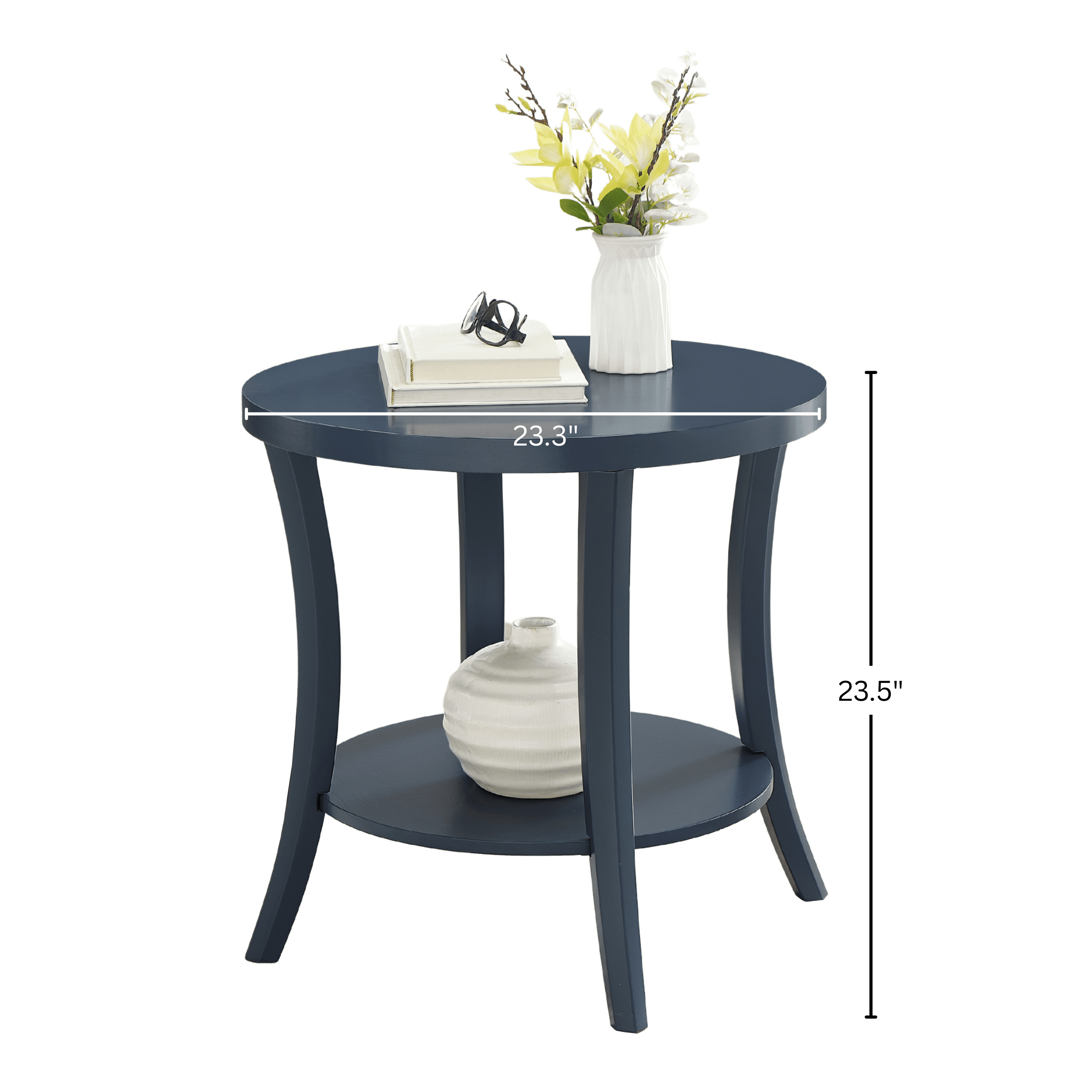 Roundhill Furniture Perth Contemporary Wood End Table - Image 7