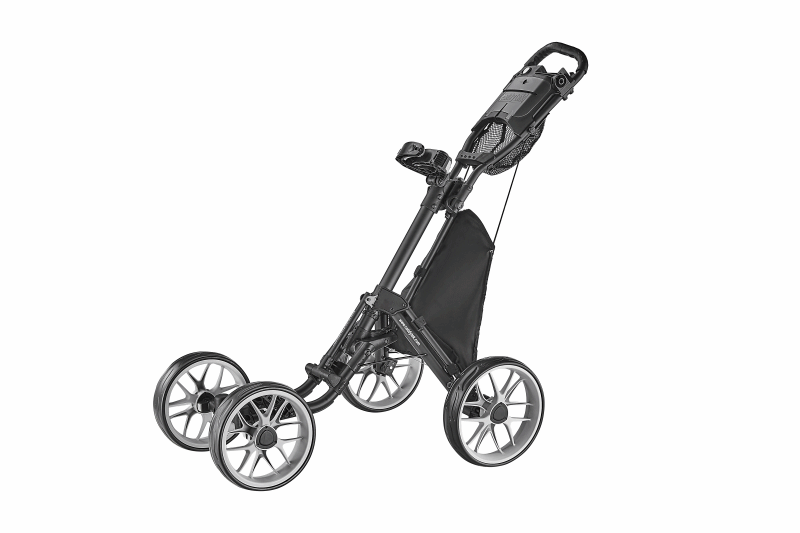 Caddytek CaddyCruiser ONE V8 Golf Push Cart, Lime - Image 10