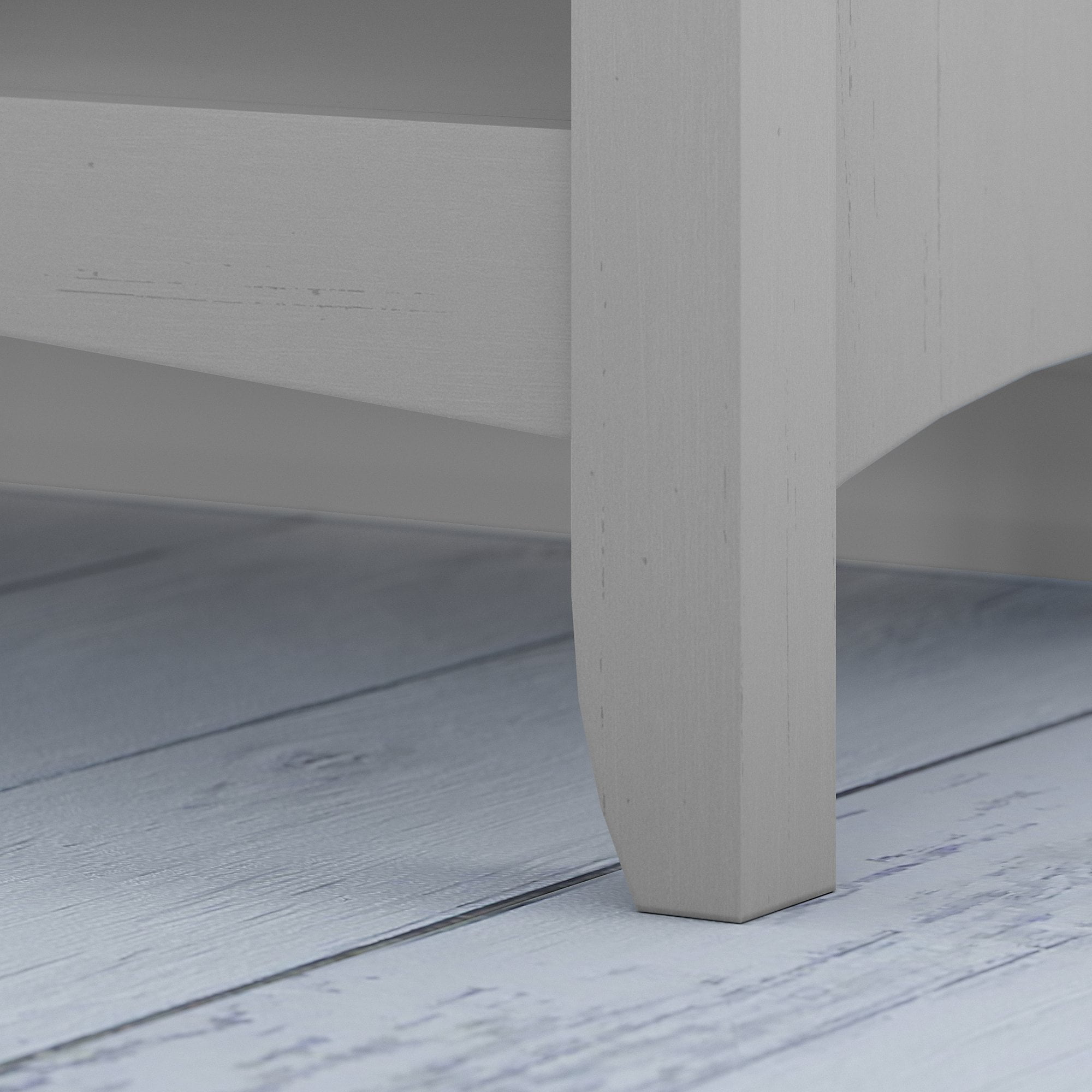 Bush Furniture Salinas 6 Cube Bookcase Organizer, Cape Cod Gray - Image 2