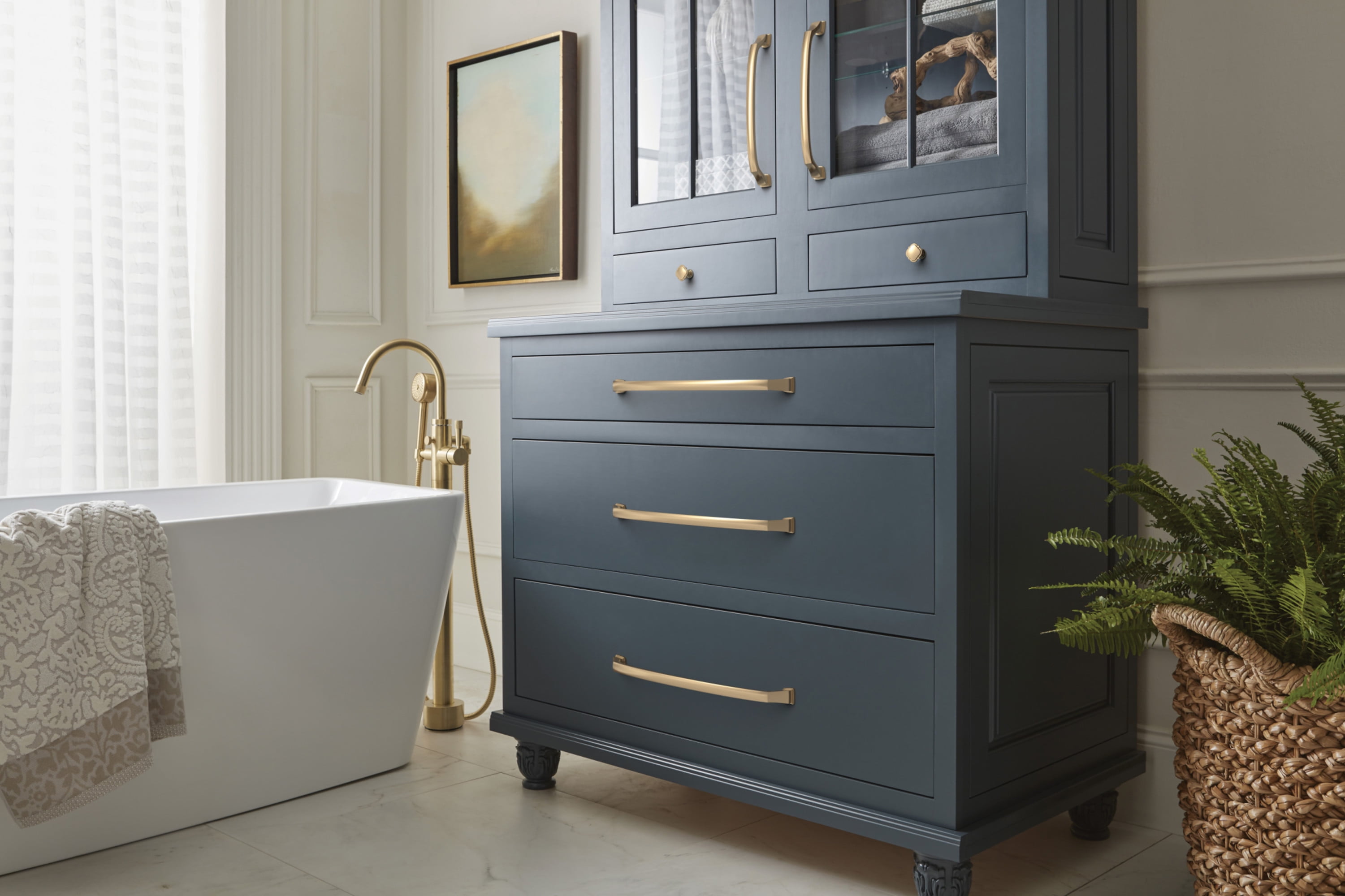 Revitalize 12 in (305 mm) Center-to-Center Polished Nickel Appliance Pull - Image 2