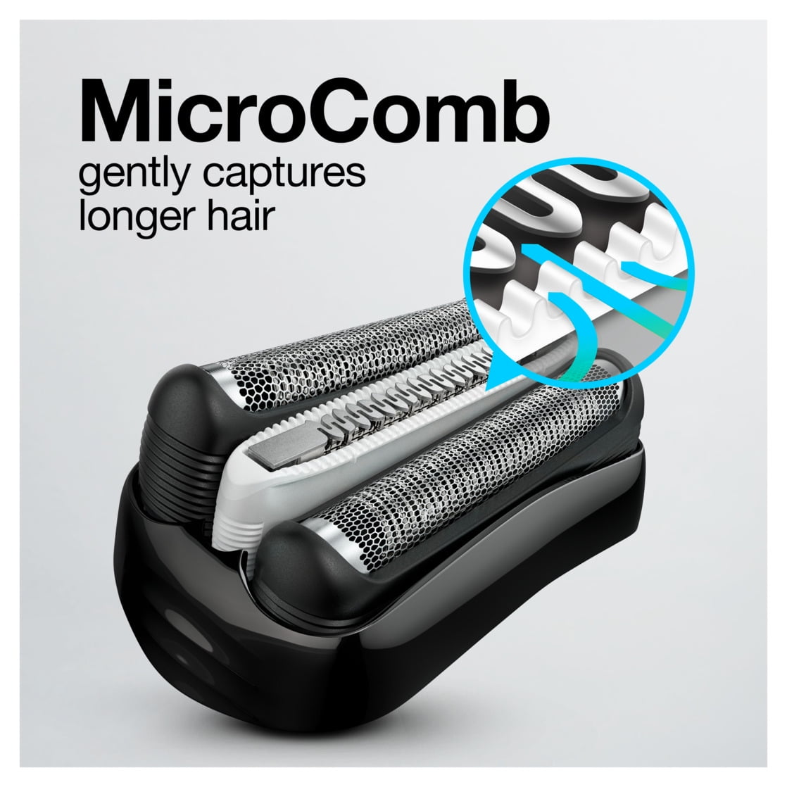 Braun Series 3 ProSkin 3040s Rechargeable Wet Dry Men's Electric Shaver with Precision Trimmer - Image 3