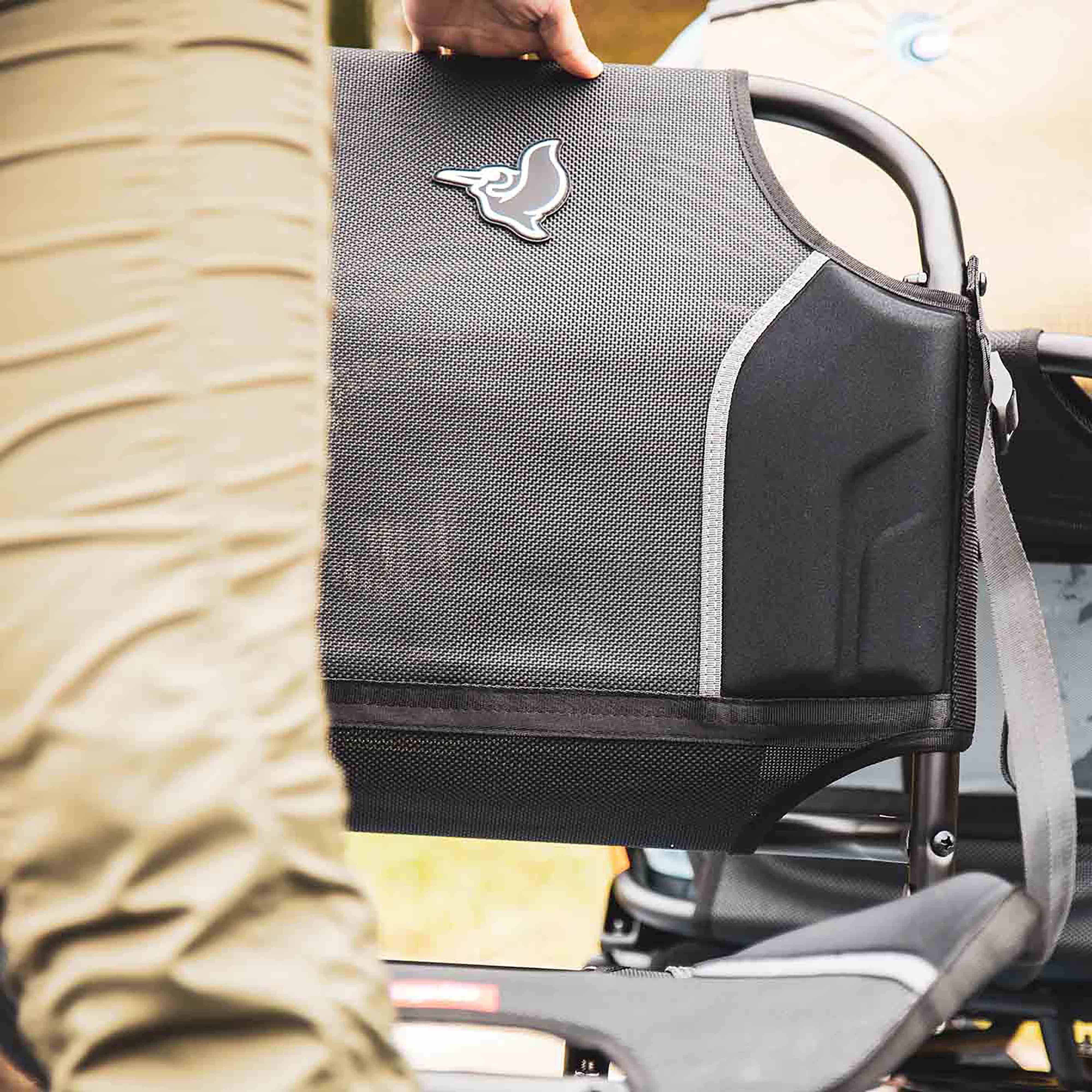 Pelican Ergo360 Swivel Boat Seat - Premium Fishing Seat - Adjustable Backrest - Bass Raider Compatible - Black - Image 5