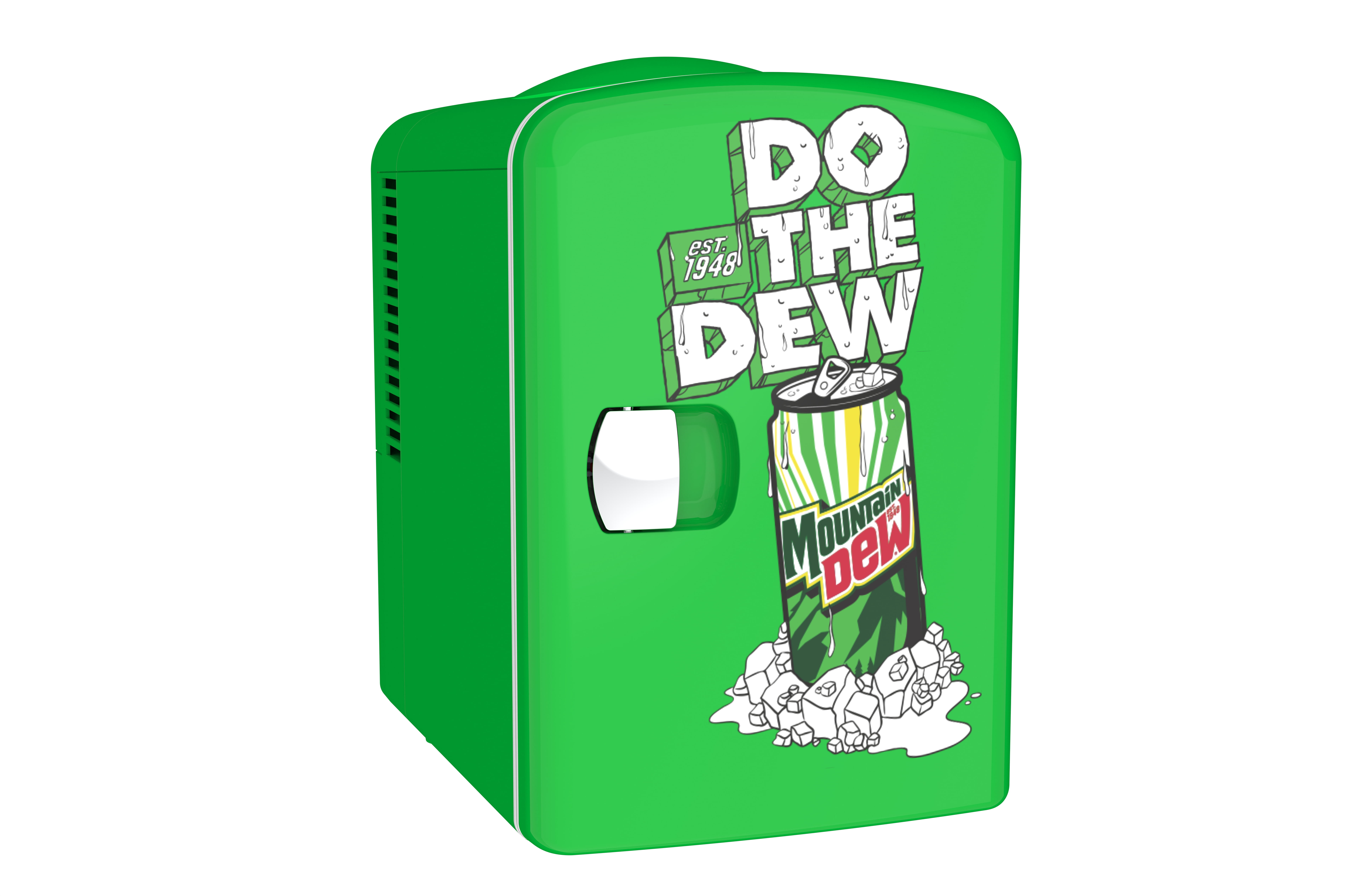 Mountain Dew, 6 Can Beverage Fridge, Car Adaptor, MIS151MD - Image 7