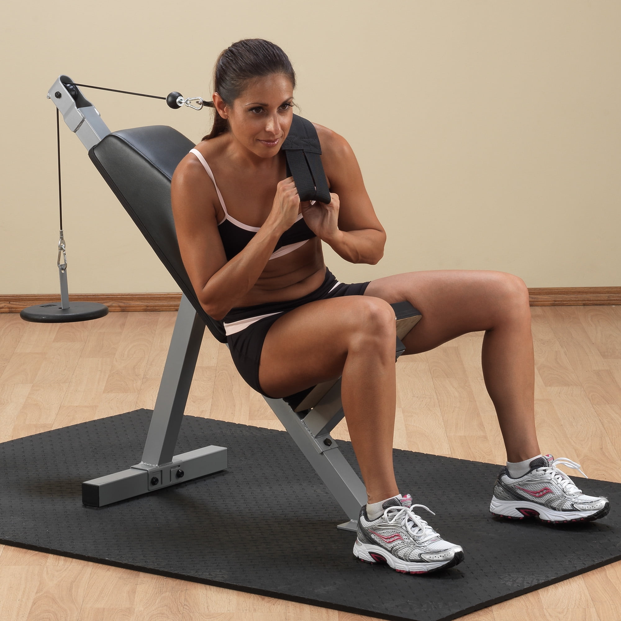 Powerline by Body-Solid PAB21X - Ab Bench - Image 2