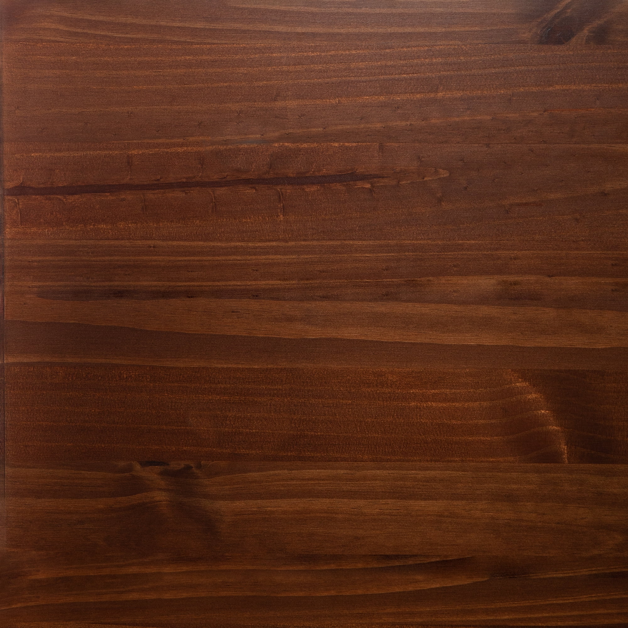 Walker Edison Modern Boho Wood 3 Drawer 70” TV Stand, Walnut - Image 4