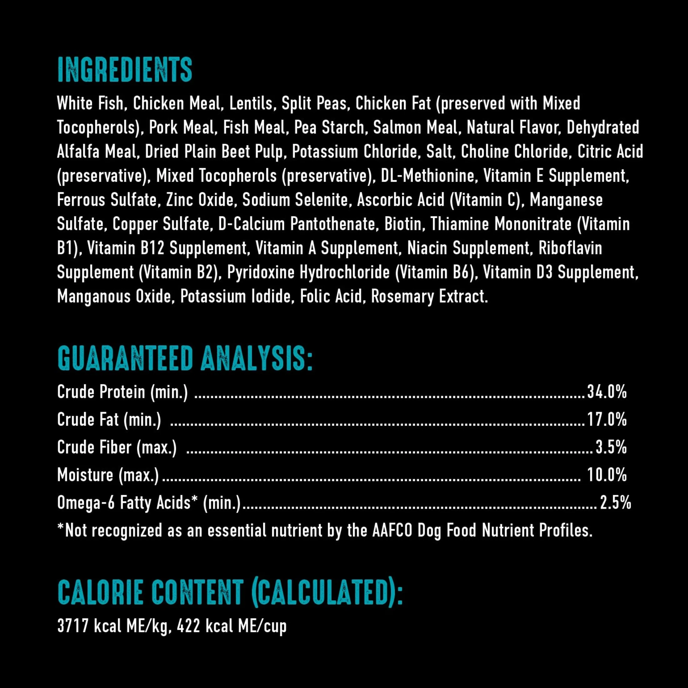 Crave Grain Free Adult Dry Dog Food With Protein From White Fish & Salmon, 22 Lb. Bag - Image 3