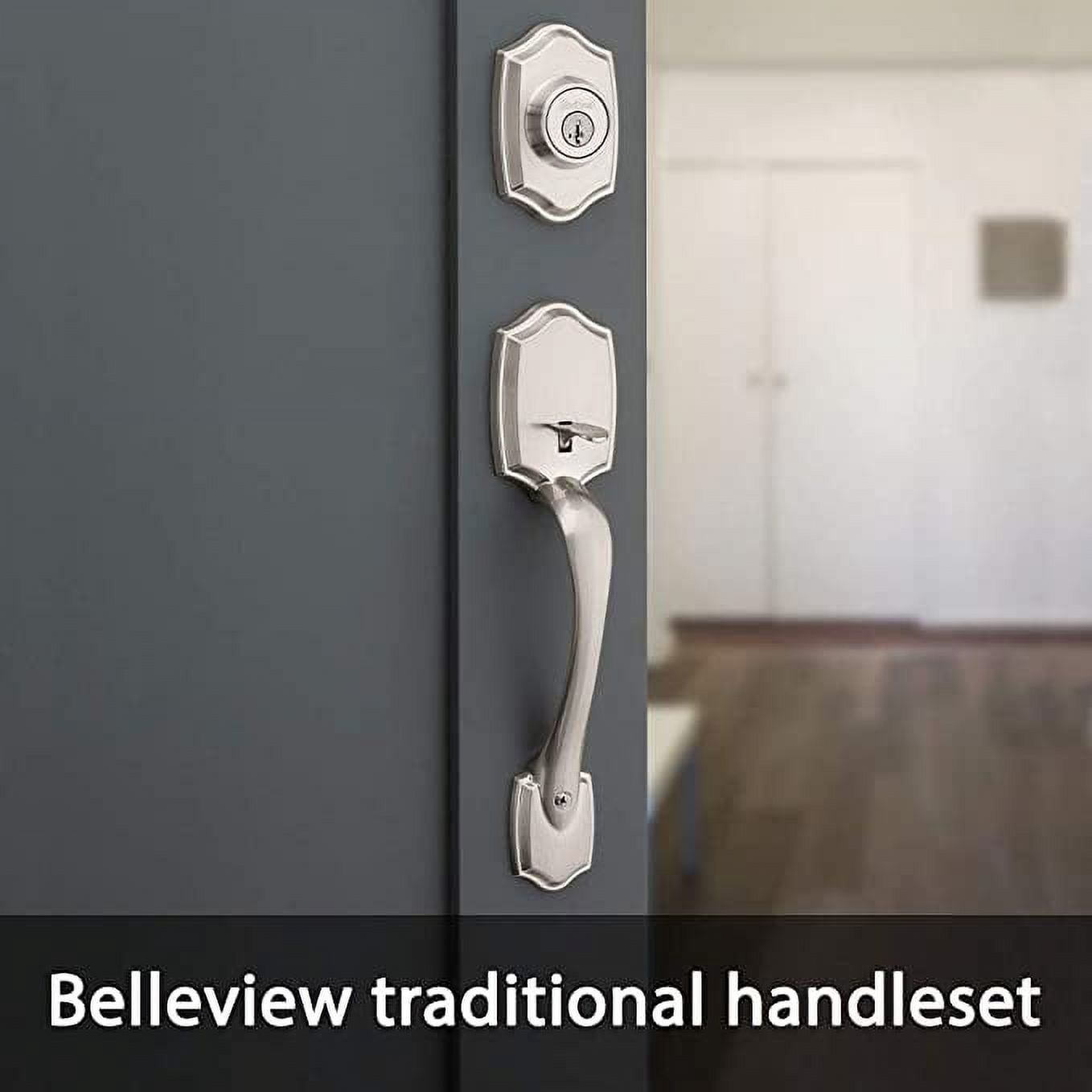 Belleview Handle set with Polo Knob - 687 Series with Smartkey - Complete Set - Image 6