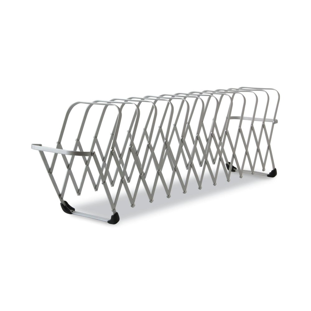 LEE 14112 Flexifile 6 in. x 6.75 in. x 10.5 in. 12 Section Letter/Legal Size Expandable Collator to Organizer - Silver - Image 4