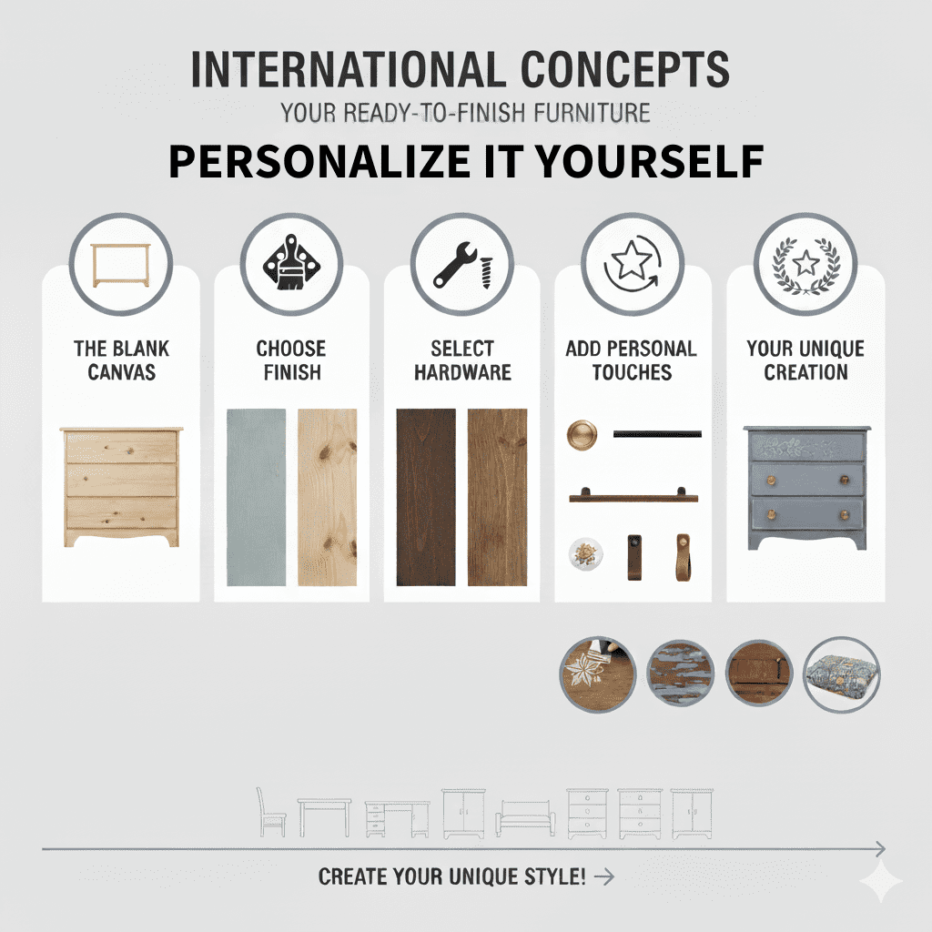 International Concepts Solid Wood Mission Entertainment Stand - Image 3