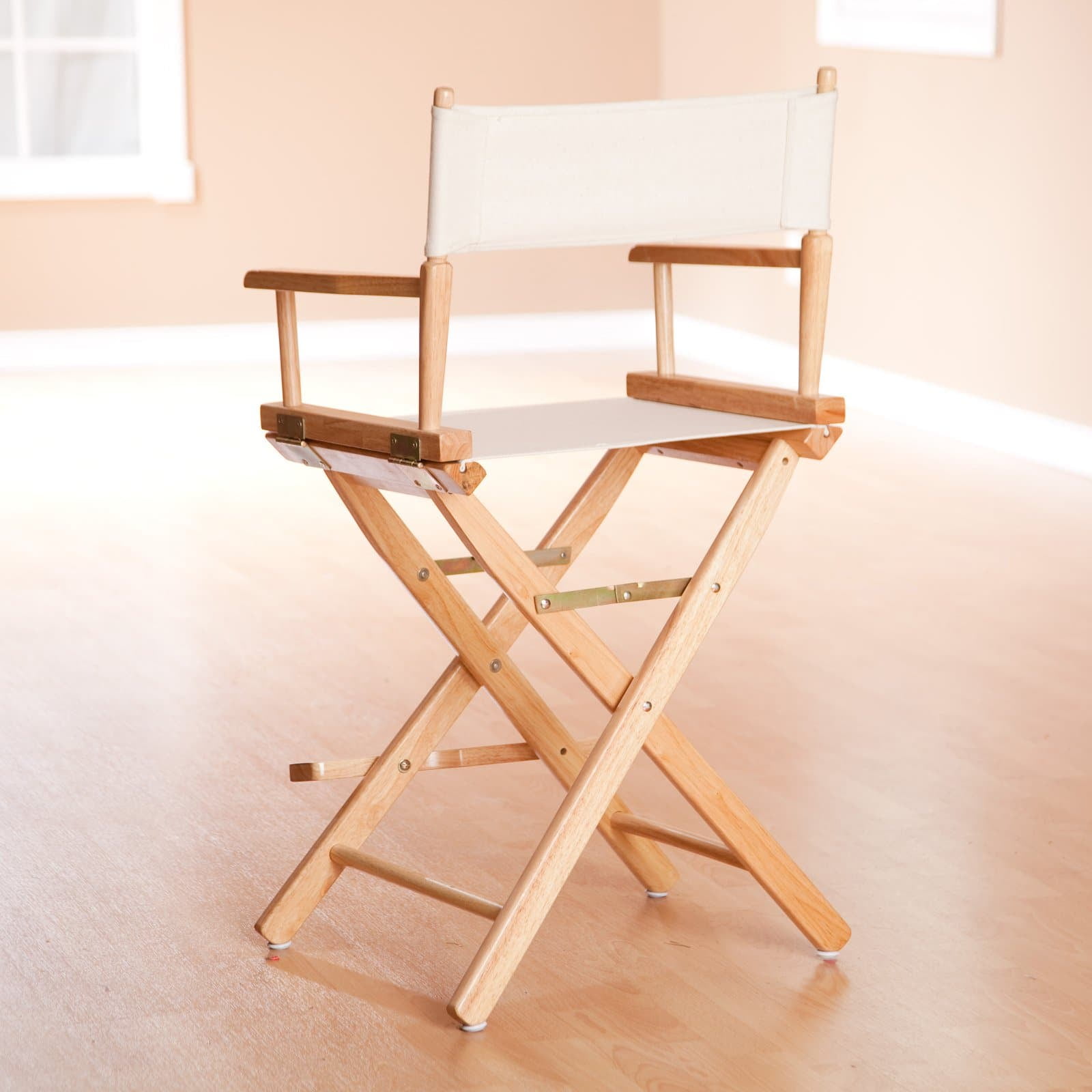 "24" Director's Chair Natural Frame-Gray Canvas" - Image 2