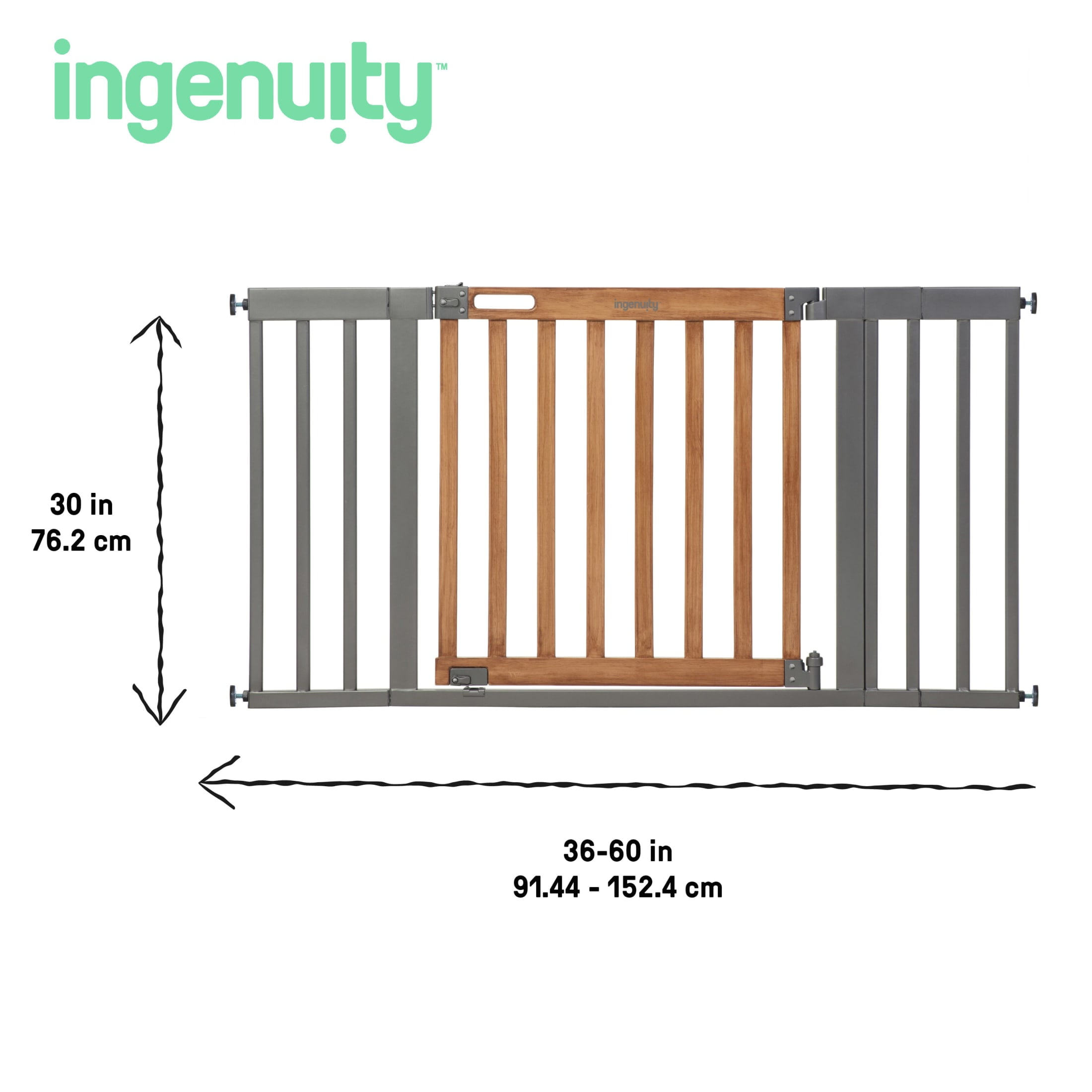 Ingenuity West End Extra Wide Safety Gate - Image 15