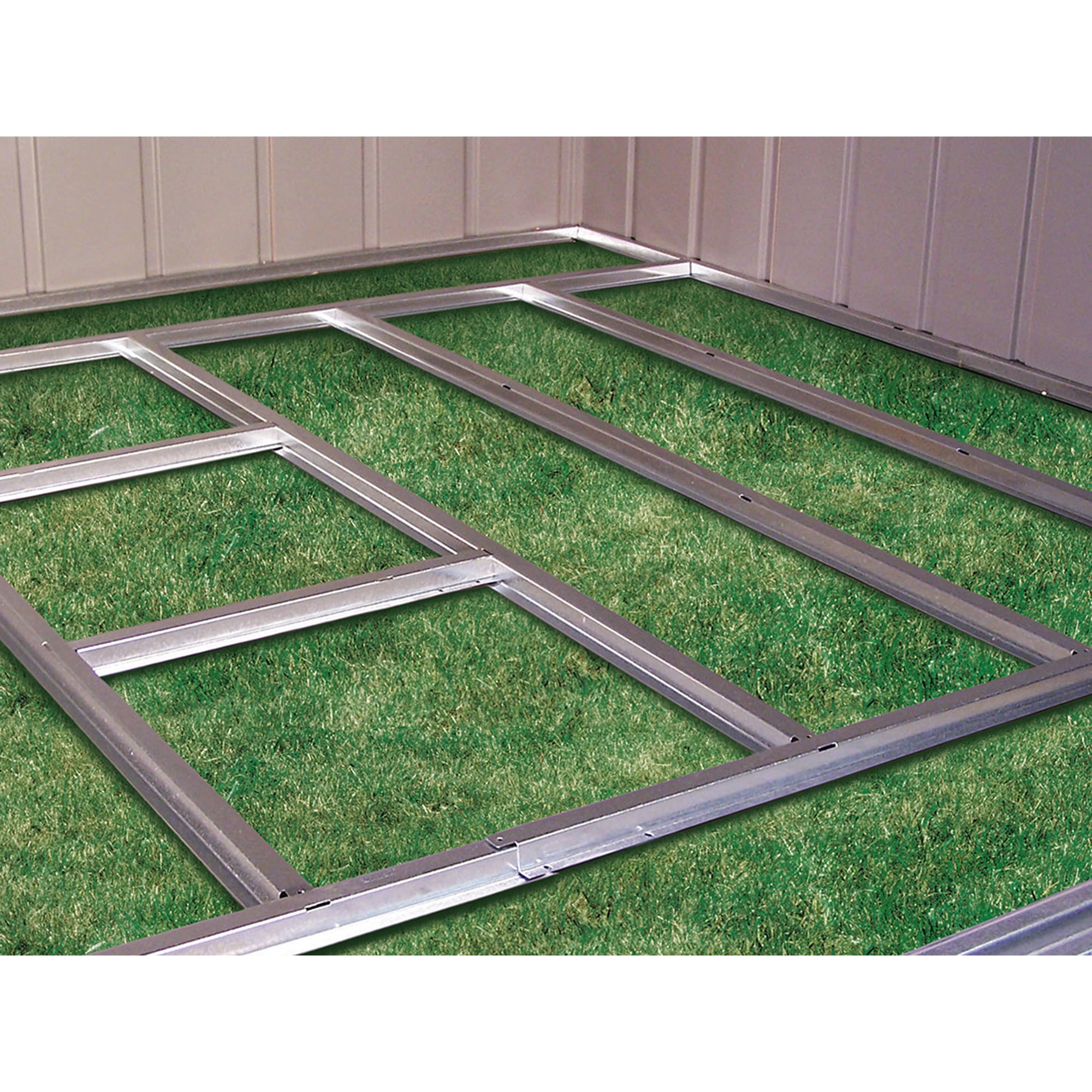 Arrow Classic Grey Floor Frame Kit For Sheds 10X4, 10X6, 10X7, 10X8, 10X9 And 10X10 Ft. And Select Sheds 10X4, 10X6, 10X7, And 10X8 Ft. - Image 7