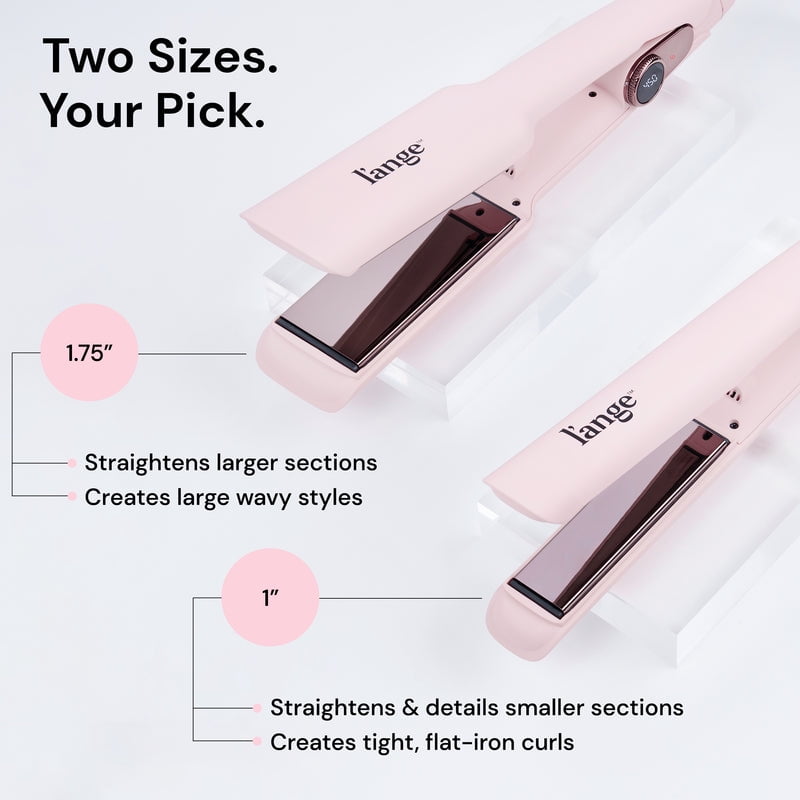 L'ange Hair Le Titane 2-in-1 Titanium Flat Iron Hair Straightener and Curler - Image 2