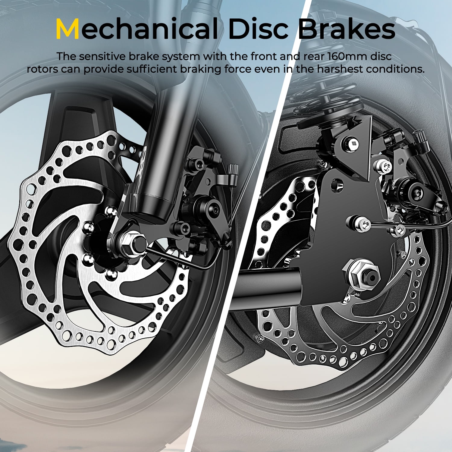 Sohamo 36V 10Ah Foldable Electric Bike w/Throttle, 400W Motor Electric Motorcycle for Adults, Mini Ebike for Teens and Adults over 14 years of age - Image 9