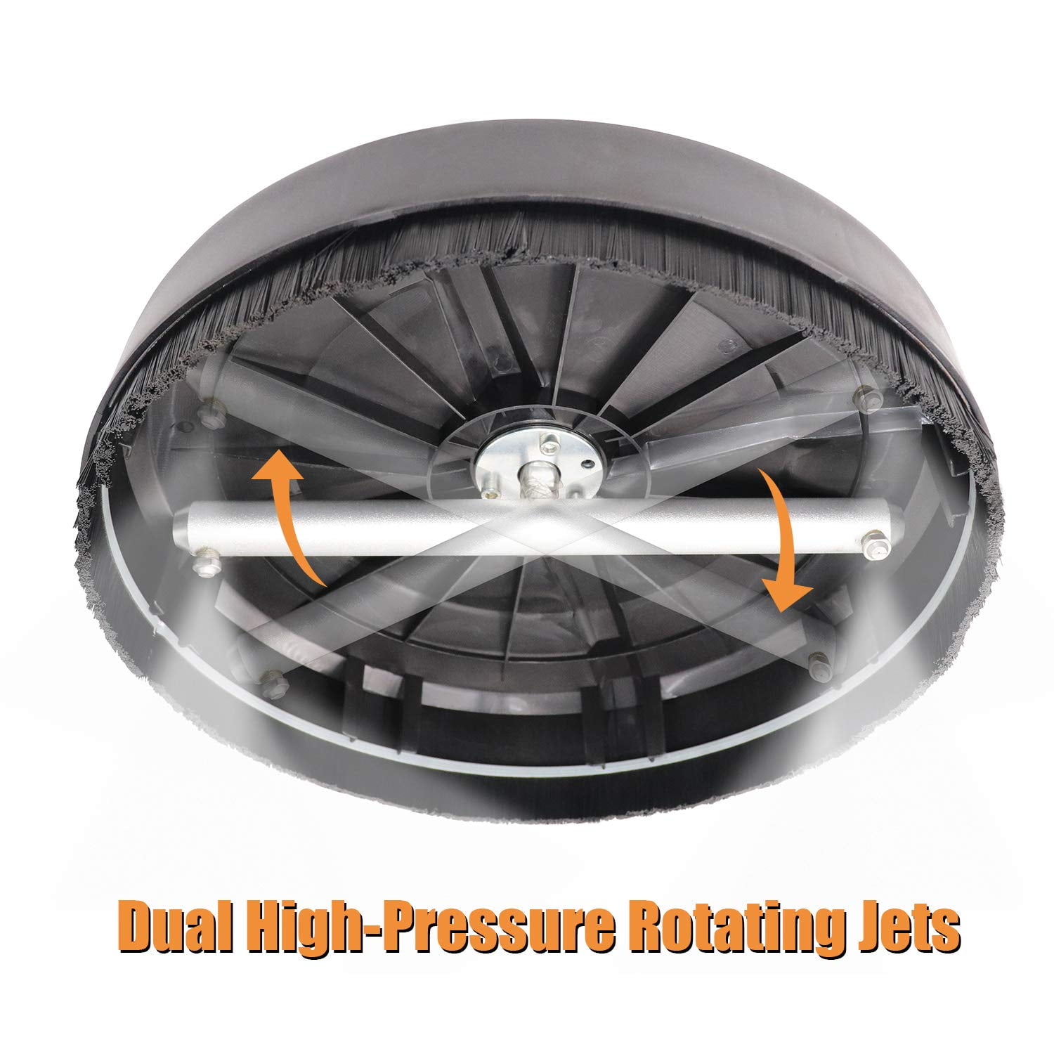 Edou Pressure Washer Surface Cleaner Attachment, Adjustable Wand 15" - Image 2