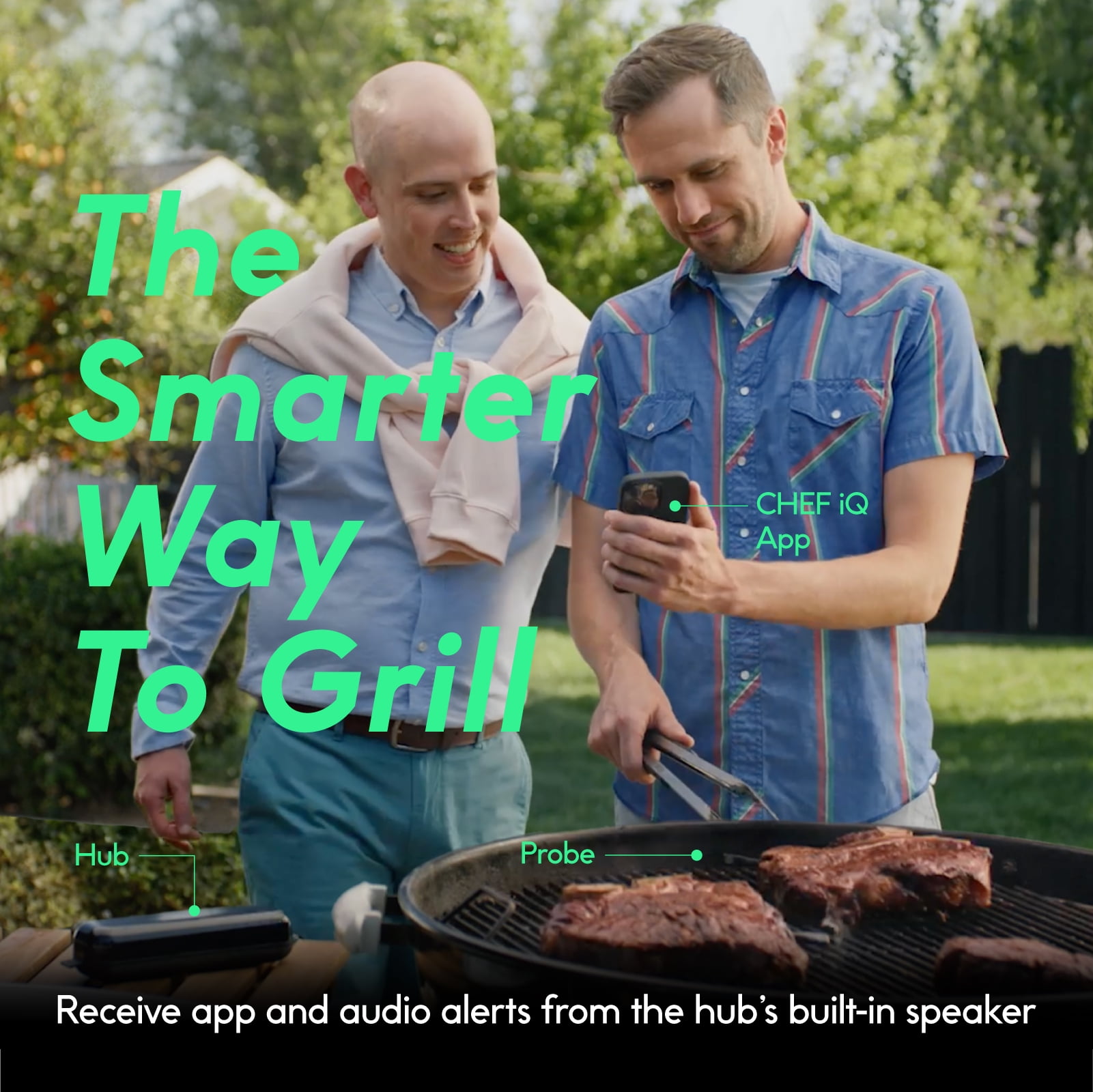 CHEF iQ Smart Wireless Meat Digital Cooking Thermometer, Bluetooth & Wifi Enabled - Image 6