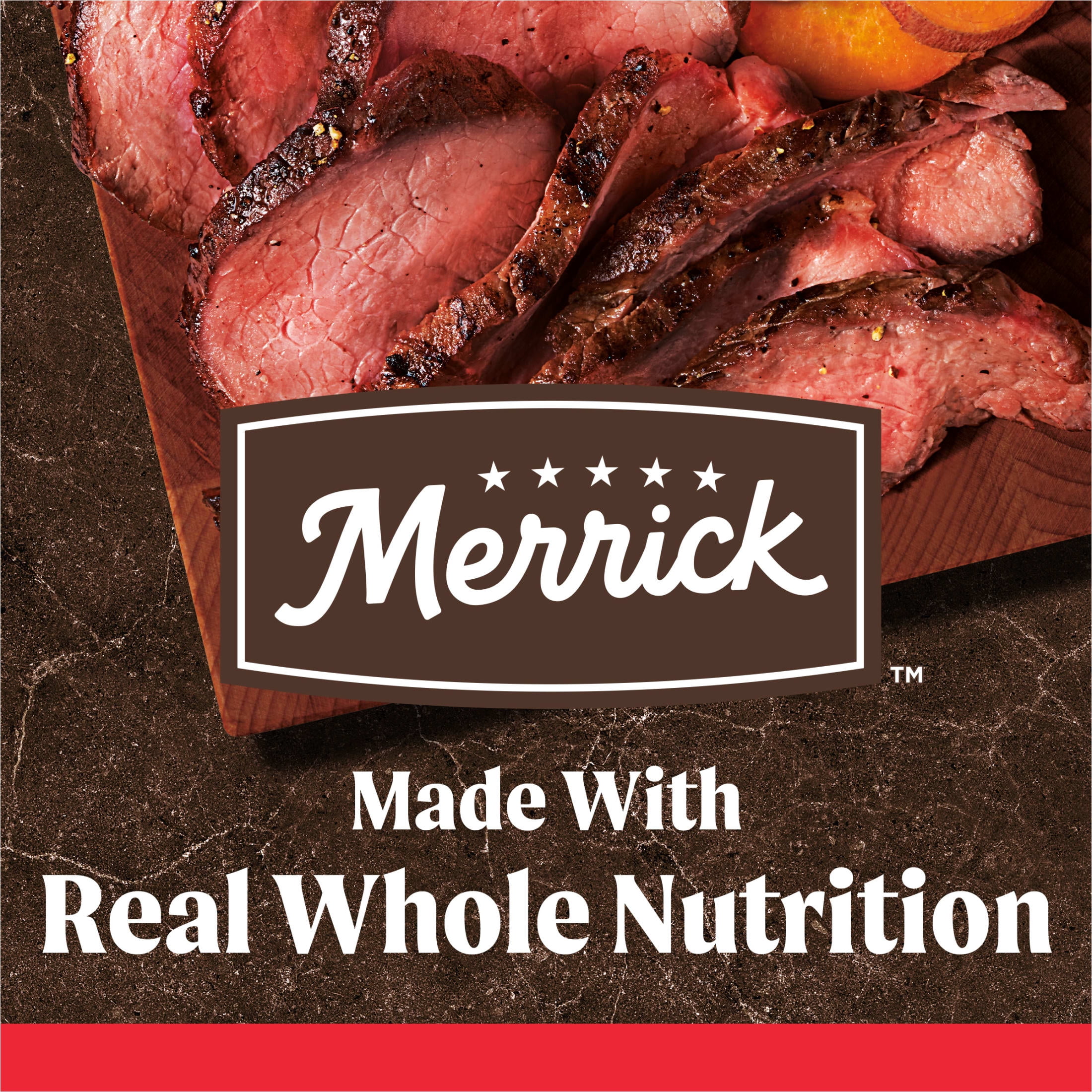 Merrick Grain-Free Dry Dog Food for Adults, High Protein Real Bison, Beef & Sweet Potato, 22 lb Bag - Image 9