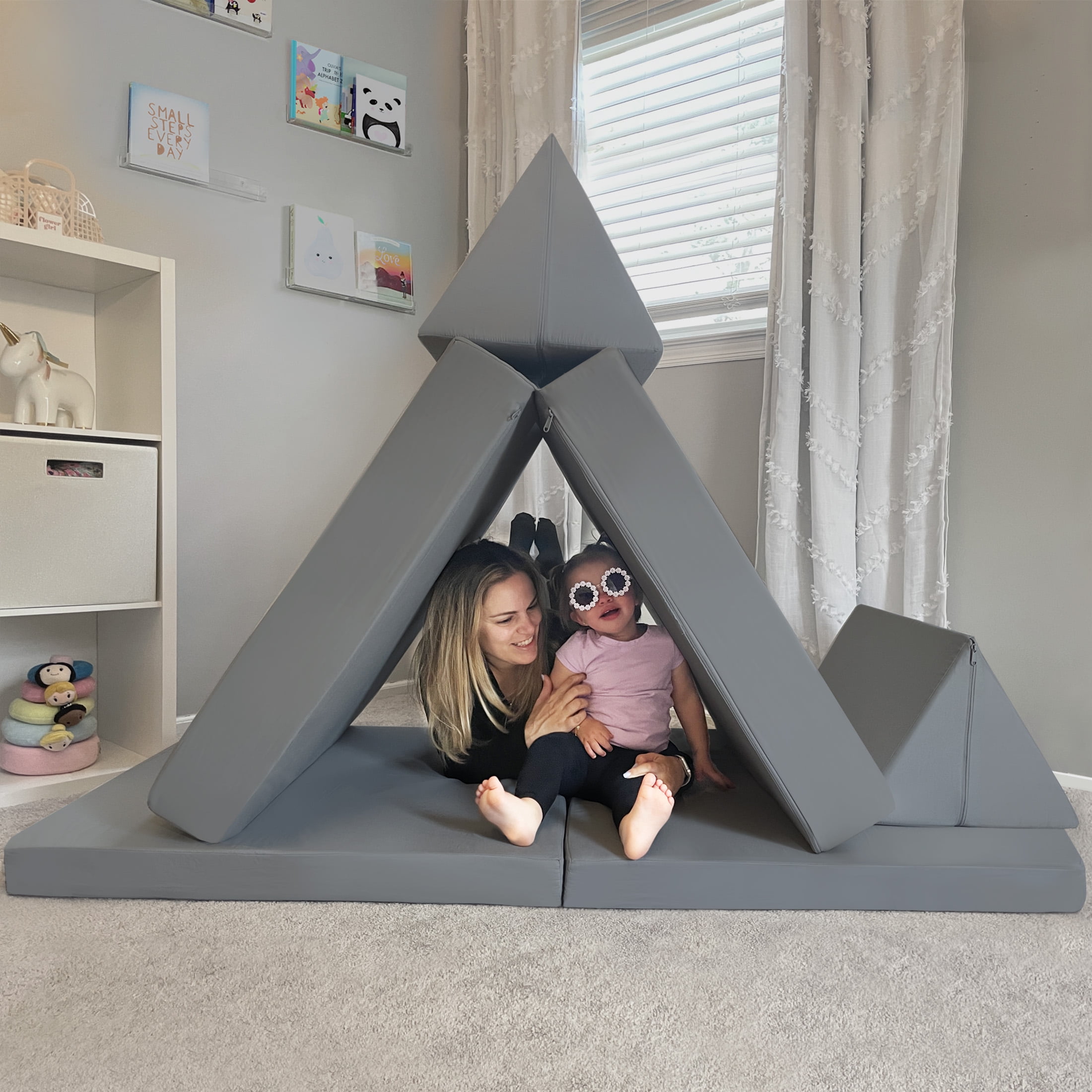 Imaginarium Kids Play Couch, Dark Gray - Image 5