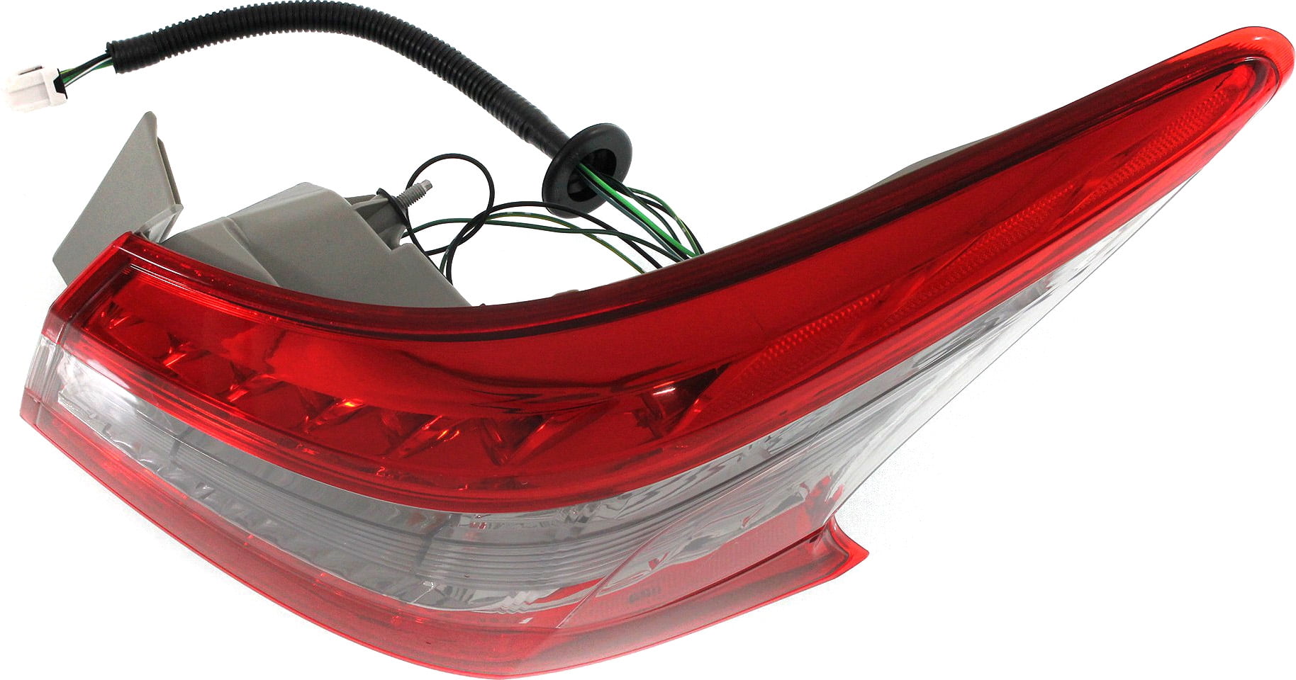 Tail Light Compatible With 2013-2015 Nissan Sentra Right Passenger Side, Outer With bulb(s) - Image 4