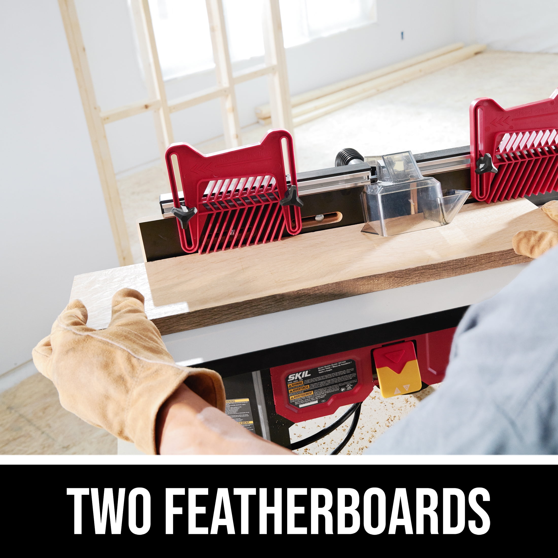 SKIL SRT1039 Benchtop Portable Router Table with Dual Sided Integrated Bit Storage - Image 2