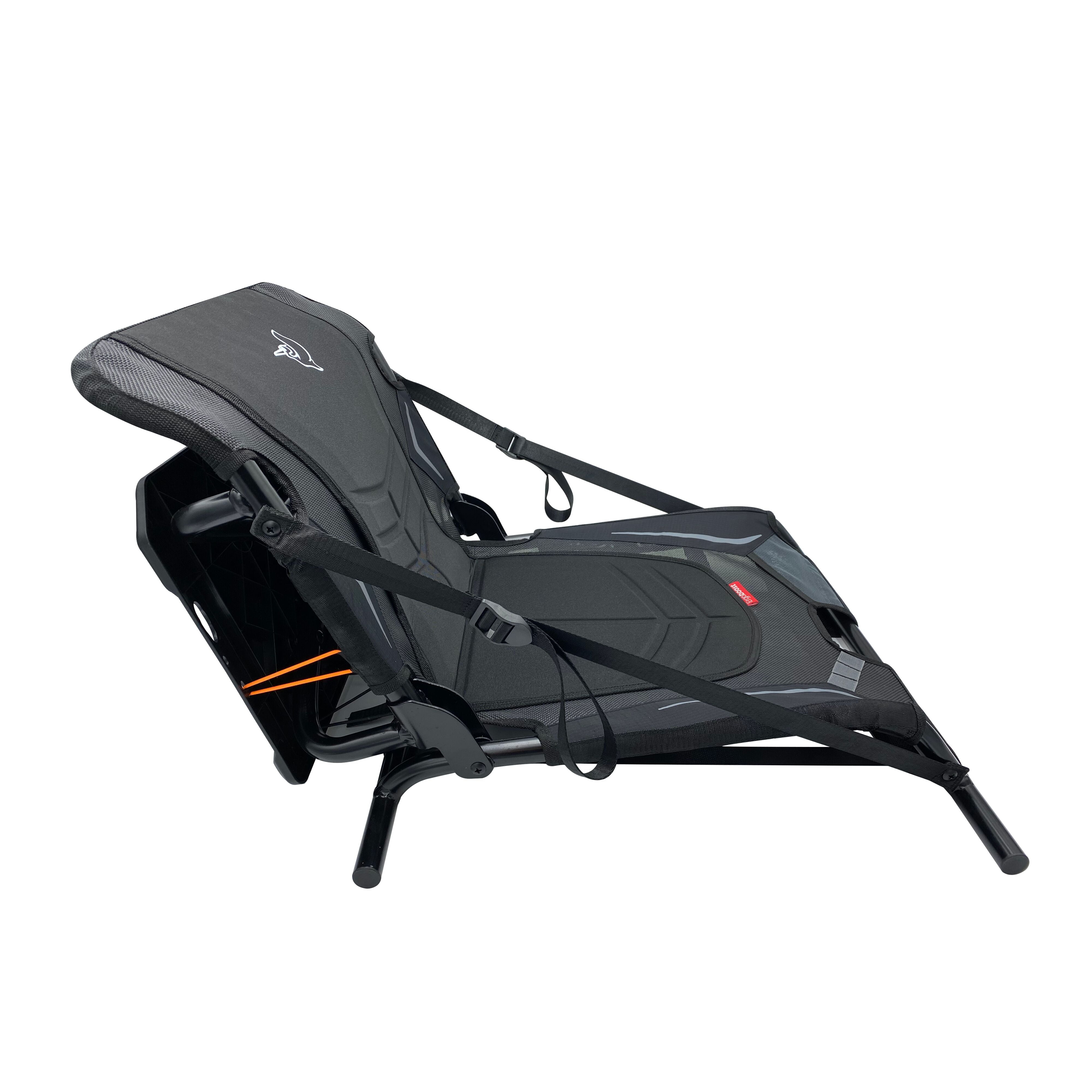 Pelican Ergo360 Swivel Boat Seat - Premium Fishing Seat - Adjustable Backrest - Bass Raider Compatible - Black - Image 4