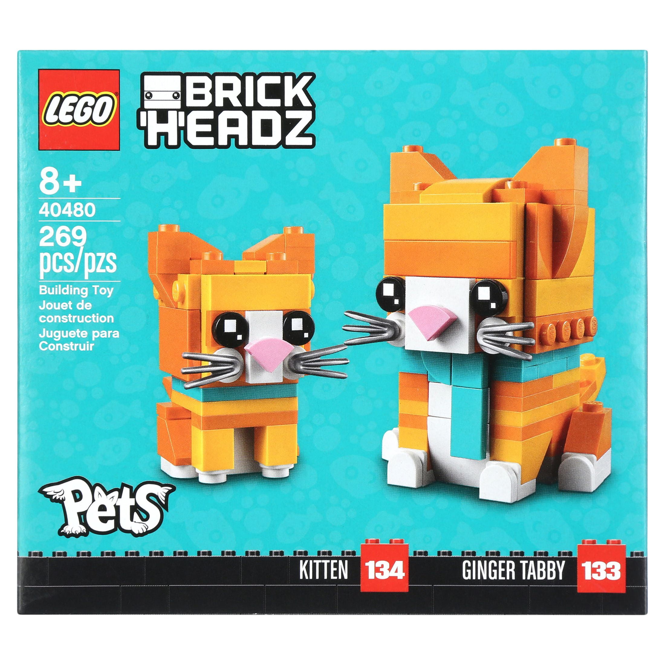 Lego BrickHeadz 40480 Ginger Tabby - Image 5