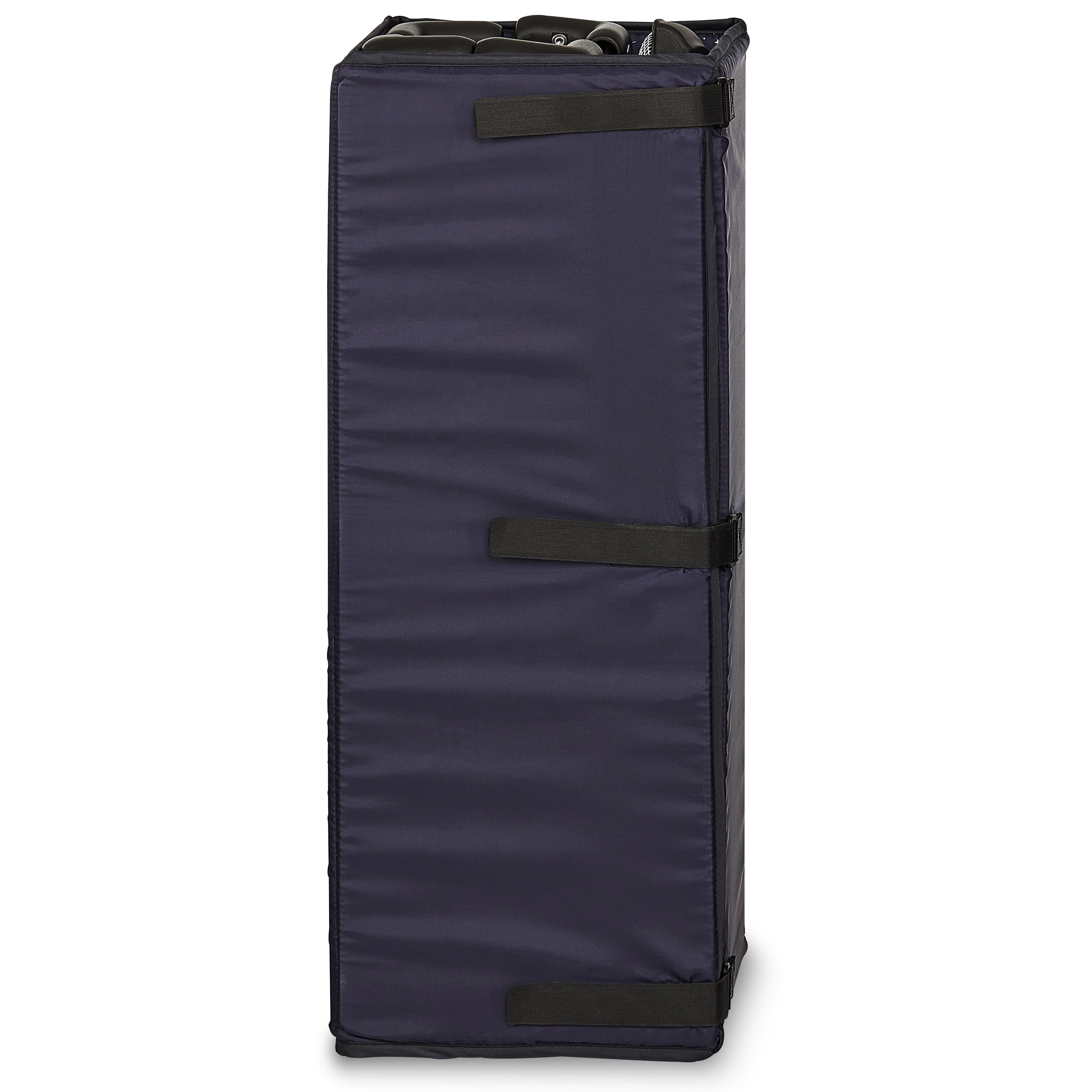 Dream On Me Emily Rose Deluxe Playard with Changing Tray and Infant Bassinet | with Canopy | Waterproof Fabric | with Changing Station | JPMA Certified | Lightweight In In Galaxy Blue - Image 9