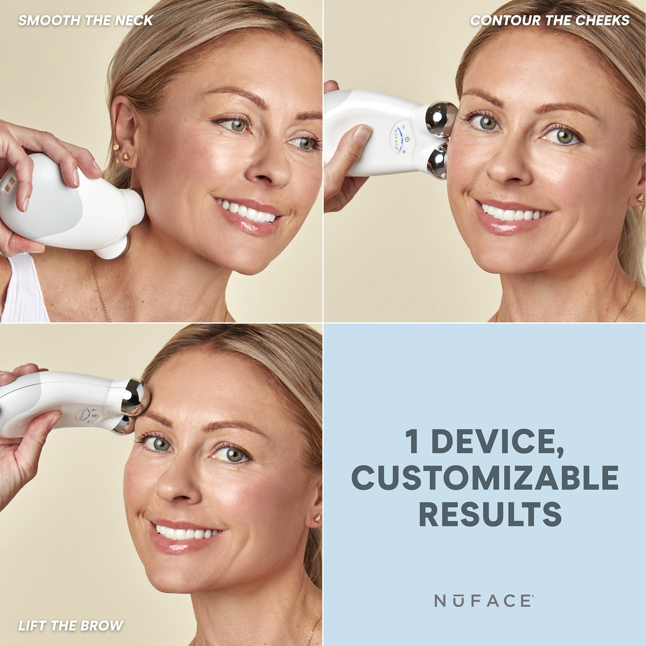 NuFACE Mini Facial Toning Device - Starter Kit with Hydrating Aqua Gel - Image 4