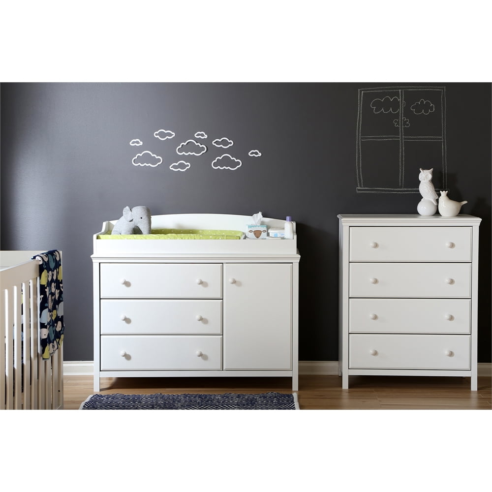 South Shore Cotton Candy 3 Drawer Changing Table - Image 4