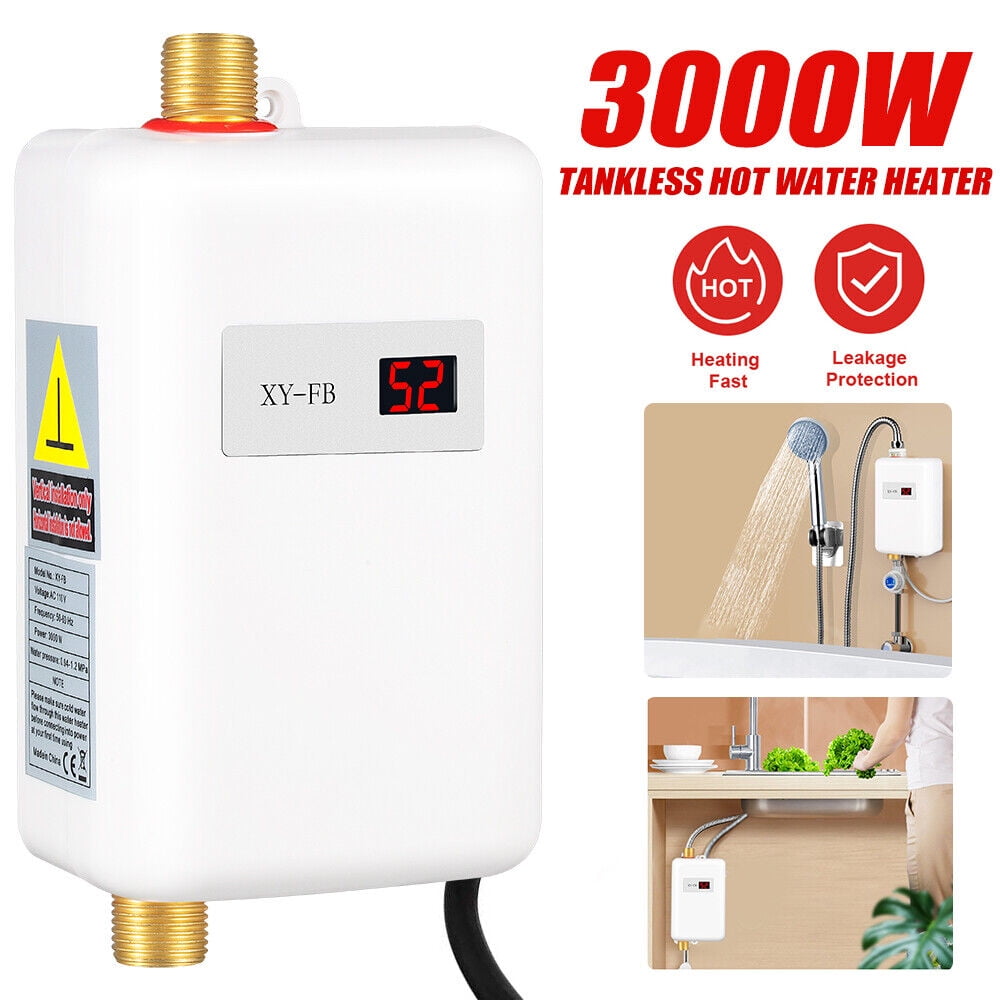 JAHY2TECH Electric 110 Volts 3000 Watts Water Heater for Kitchen, 20 x 10.5 x 6.5 cm - Image 5